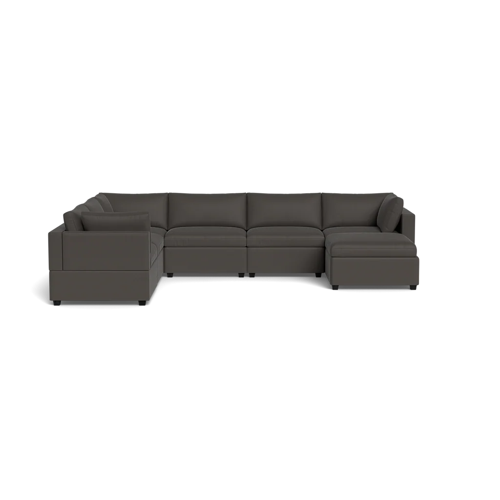 Kova Box Cushion Grand Corner + Ottoman - Image 15