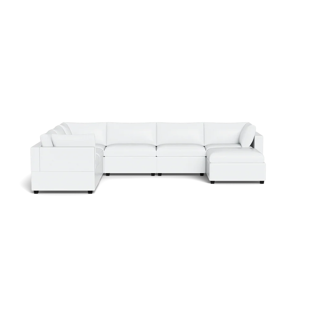 Kova Box Cushion Grand Corner + Ottoman - Image 32