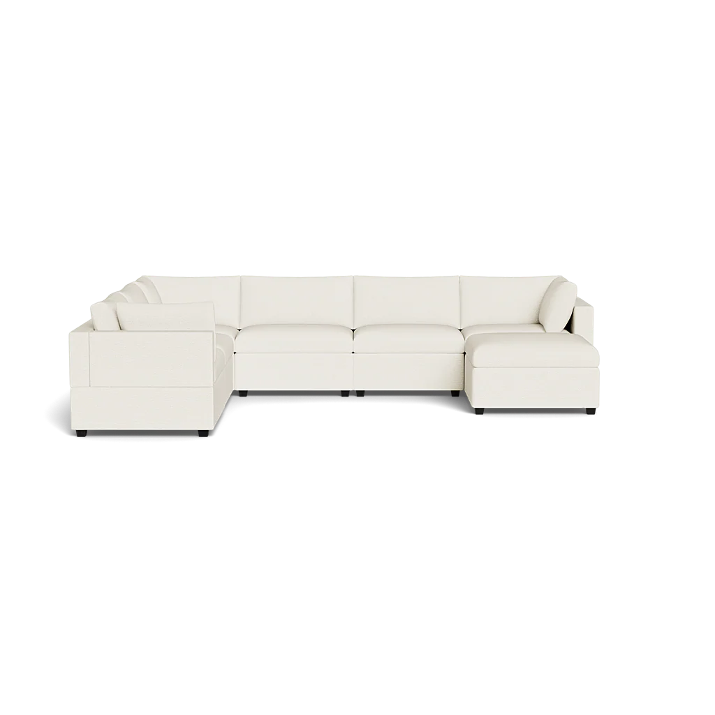 Kova Box Cushion Grand Corner + Ottoman - Image 33