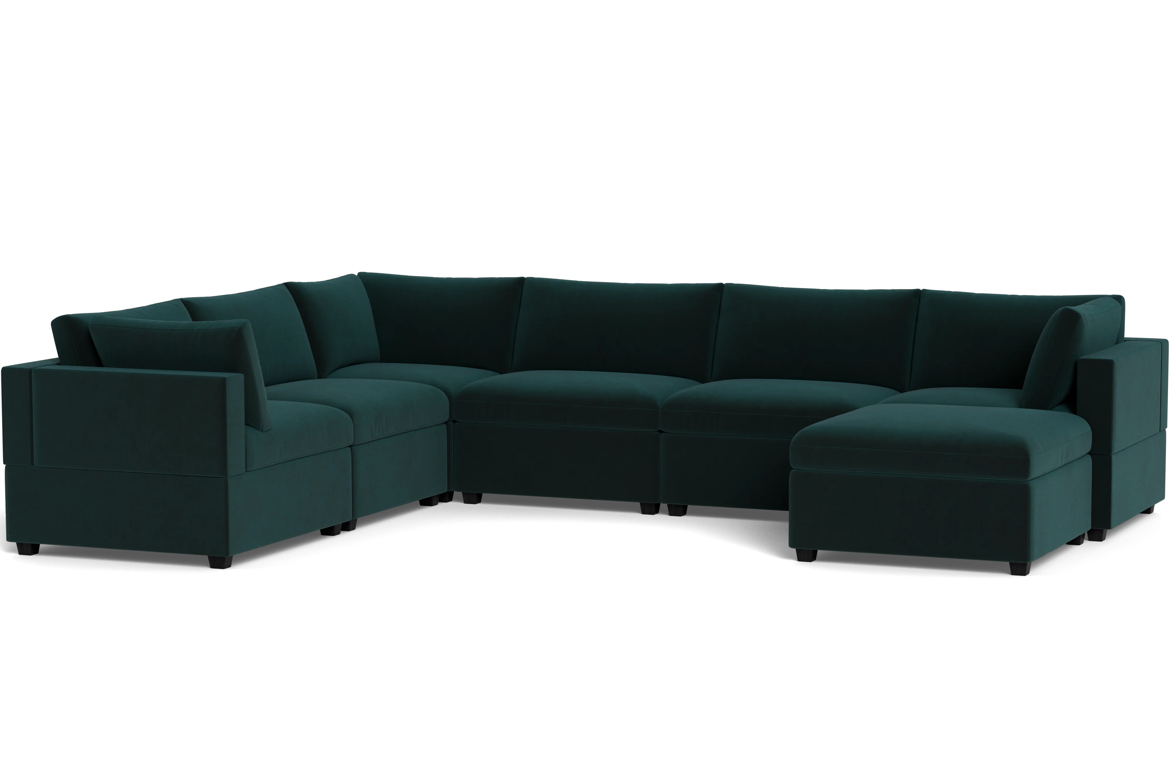 Kova Box Cushion Grand Corner + Ottoman - Image 38