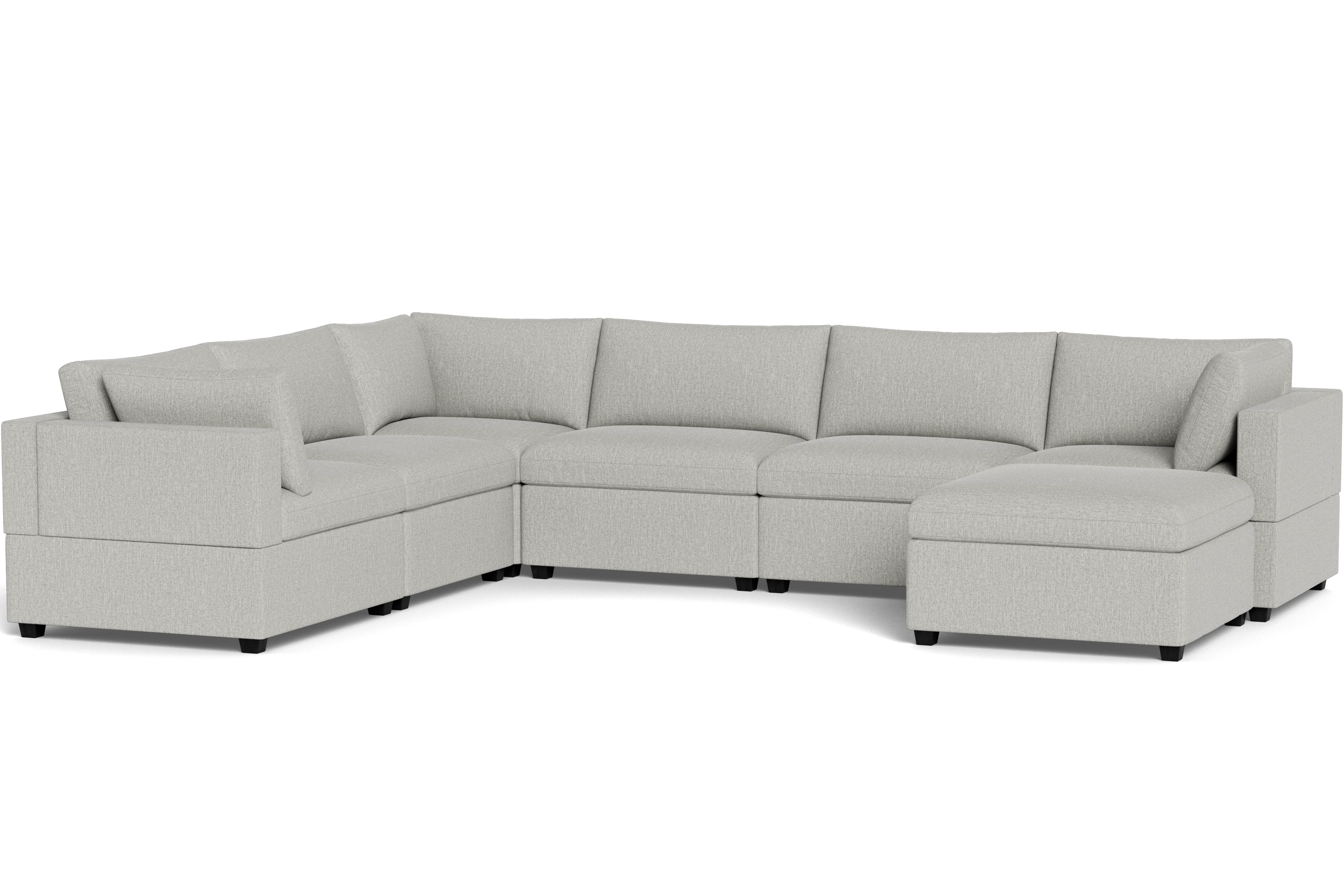 Kova Box Cushion Grand Corner + Ottoman - Image 44