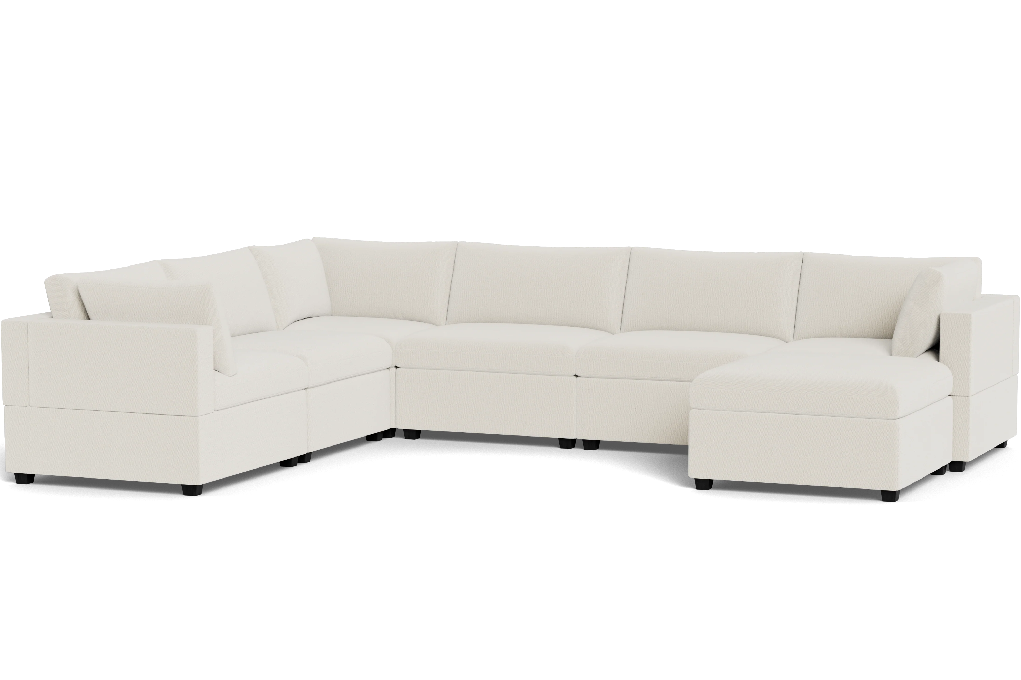 Kova Box Cushion Grand Corner + Ottoman - Image 45