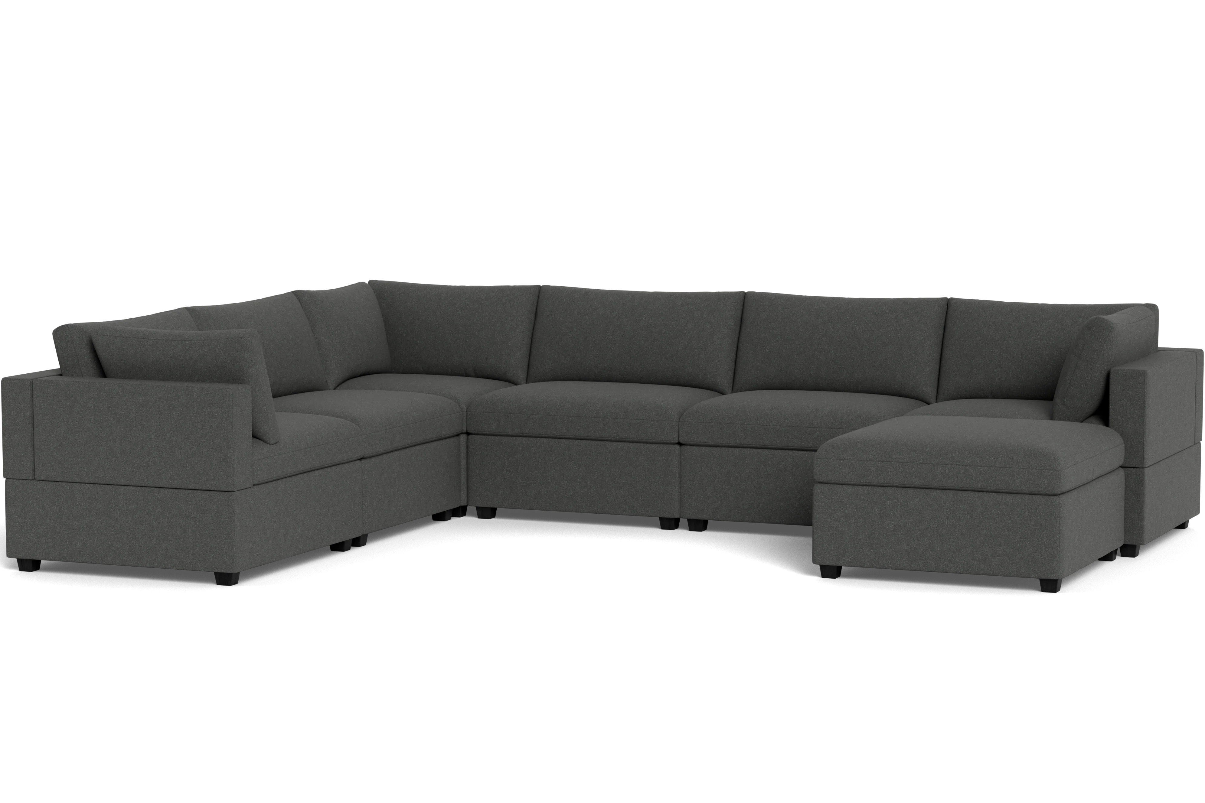 Kova Box Cushion Grand Corner + Ottoman - Image 46