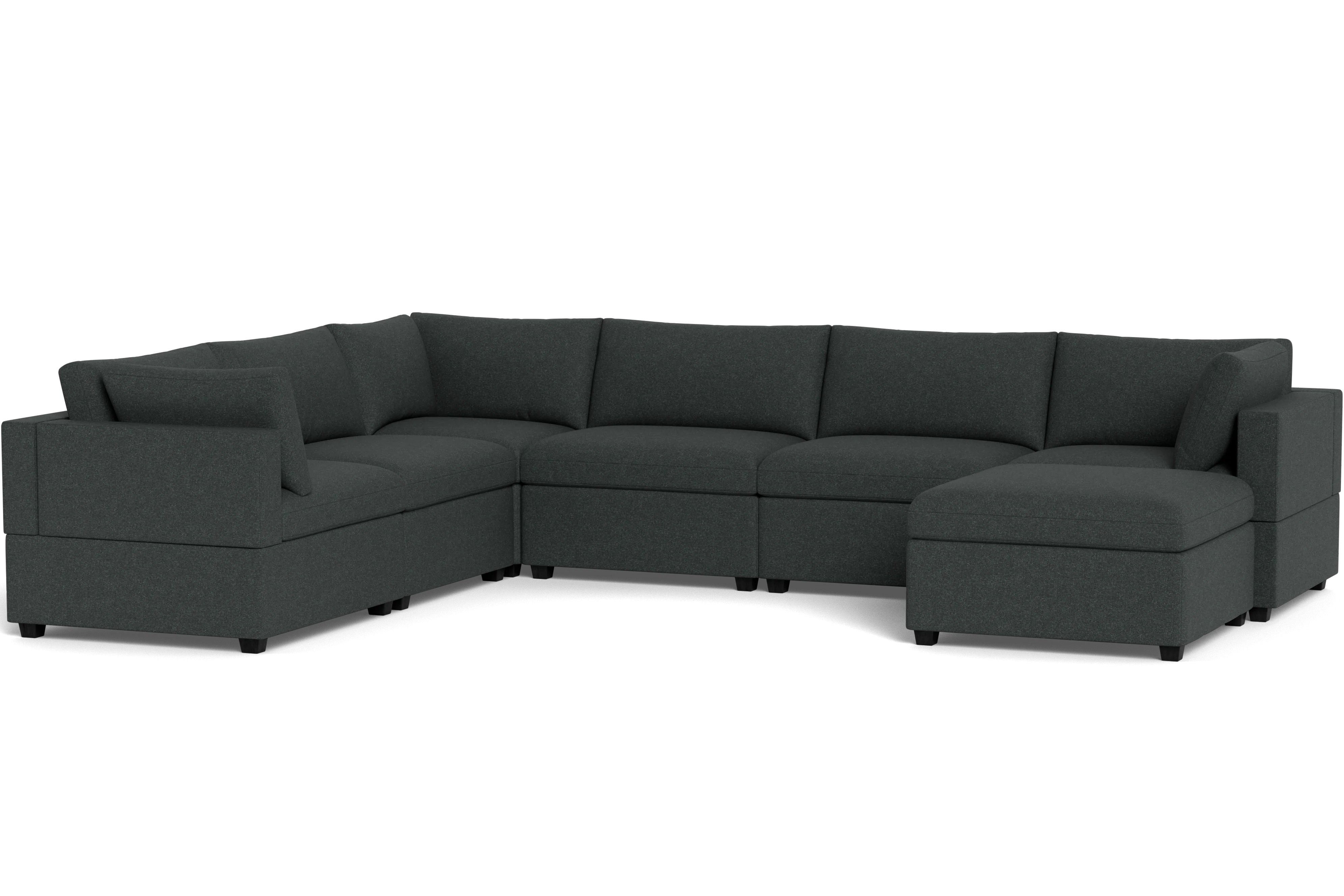 Kova Box Cushion Grand Corner + Ottoman - Image 47