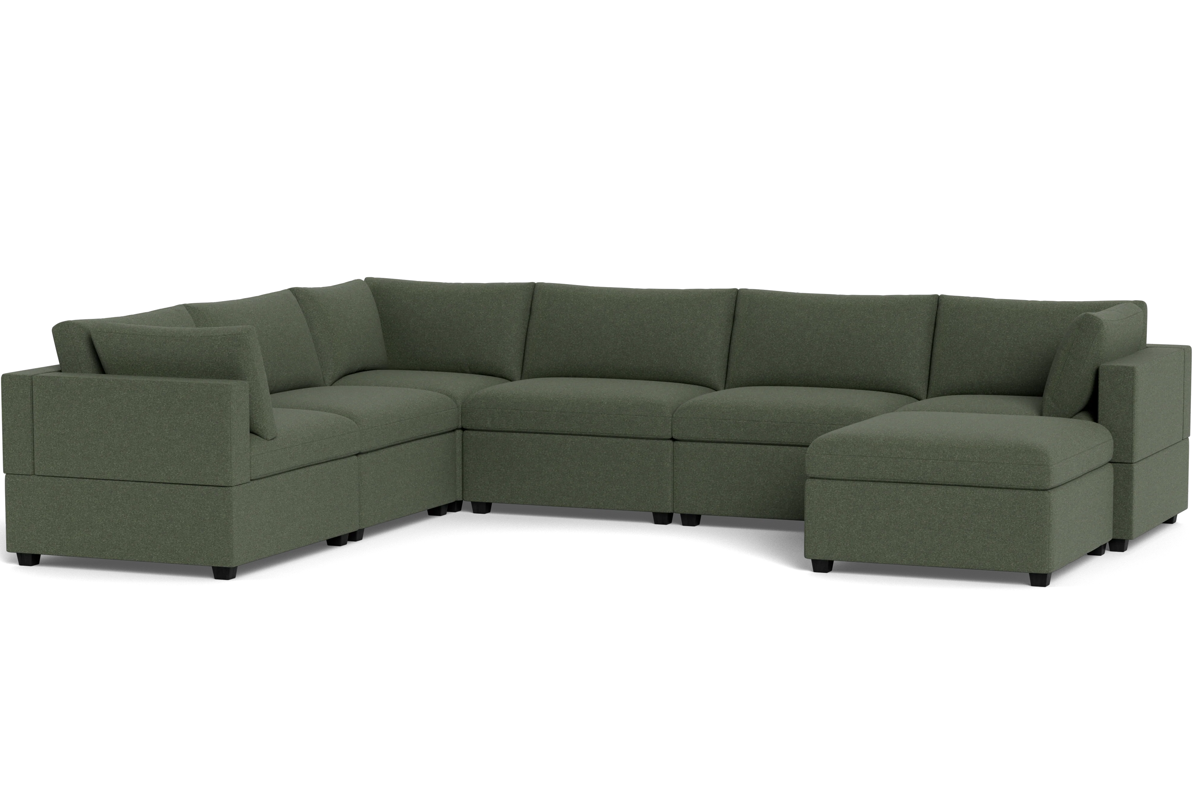 Kova Box Cushion Grand Corner + Ottoman - Image 50