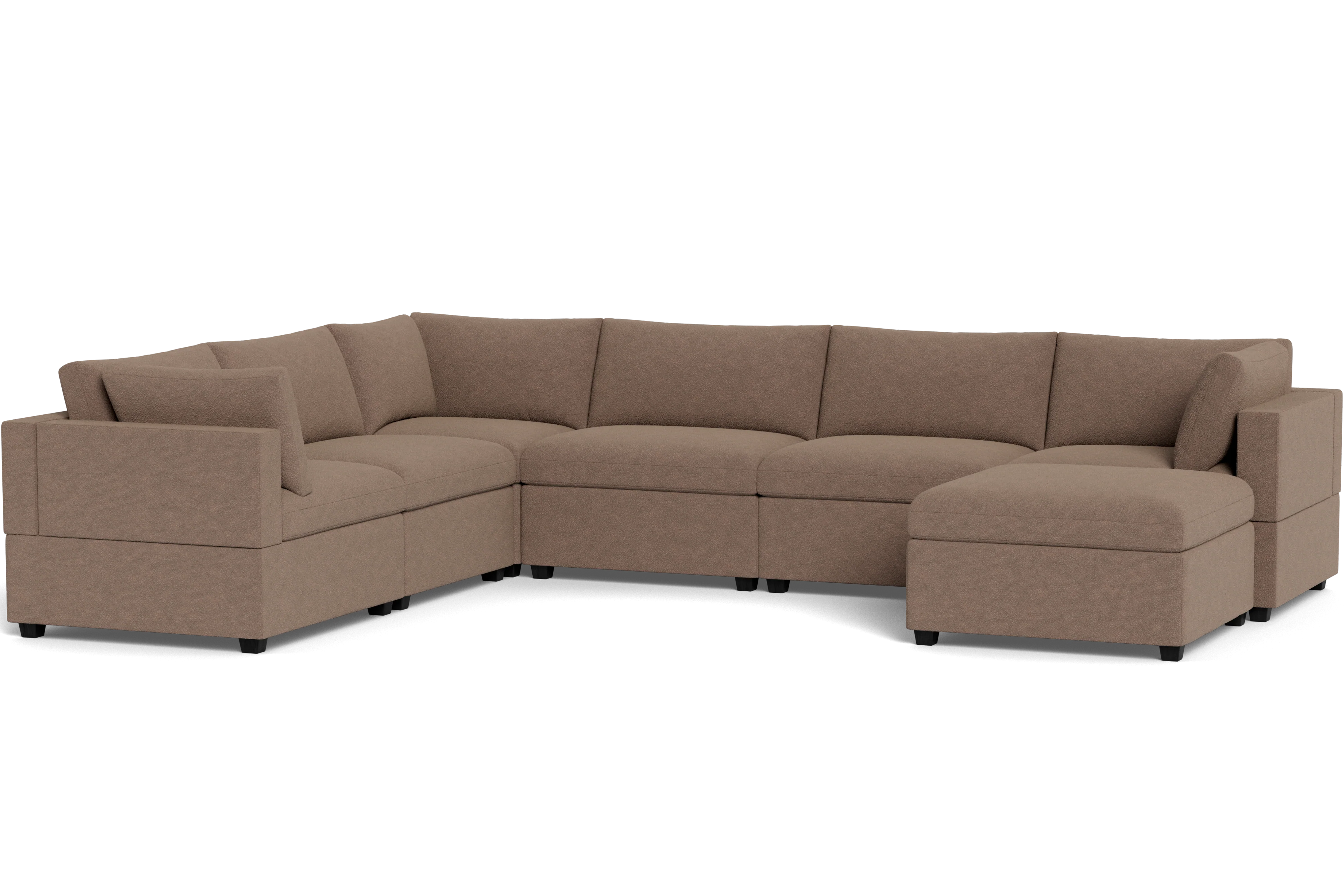 Kova Box Cushion Grand Corner + Ottoman - Image 53