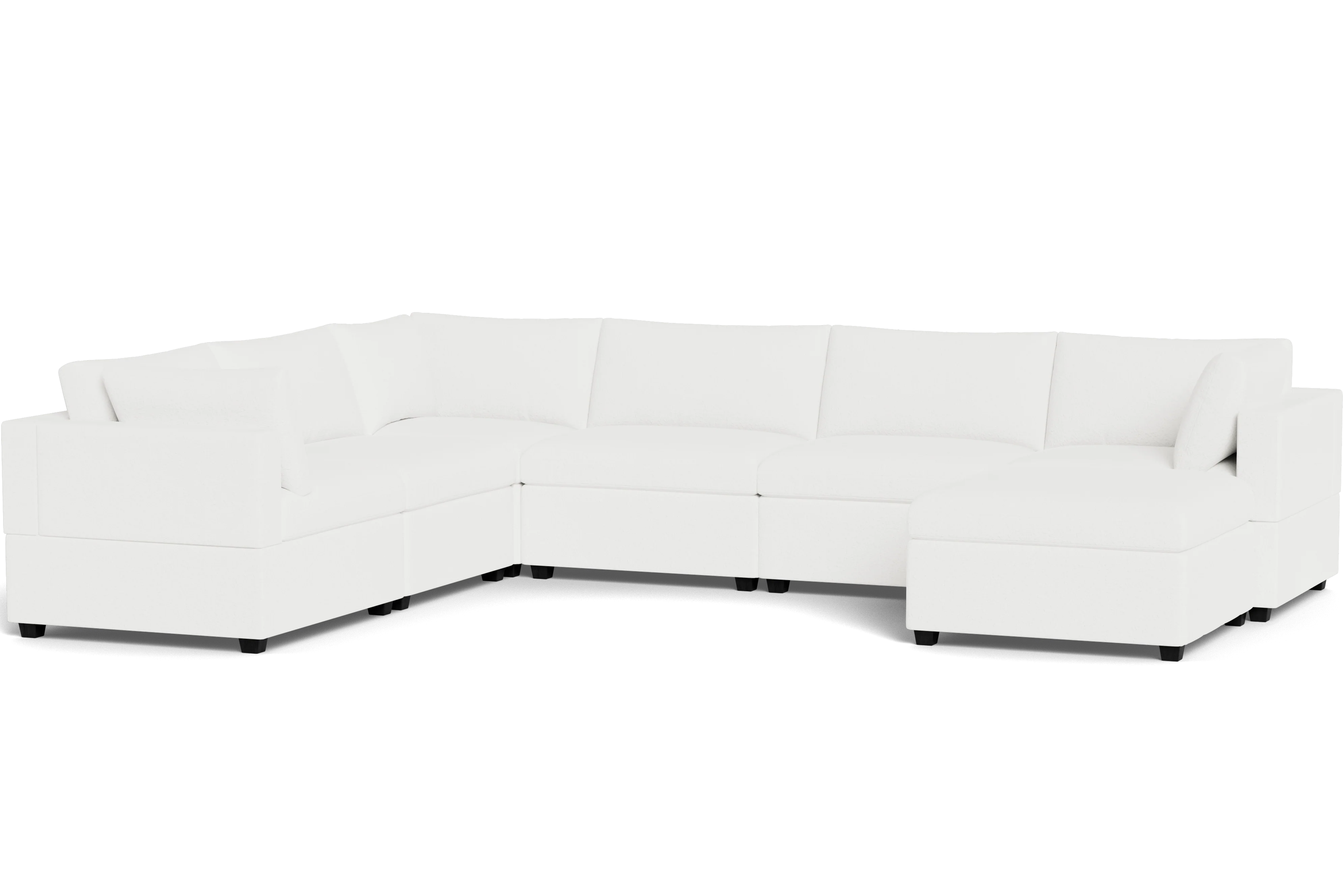 Kova Box Cushion Grand Corner + Ottoman - Image 56