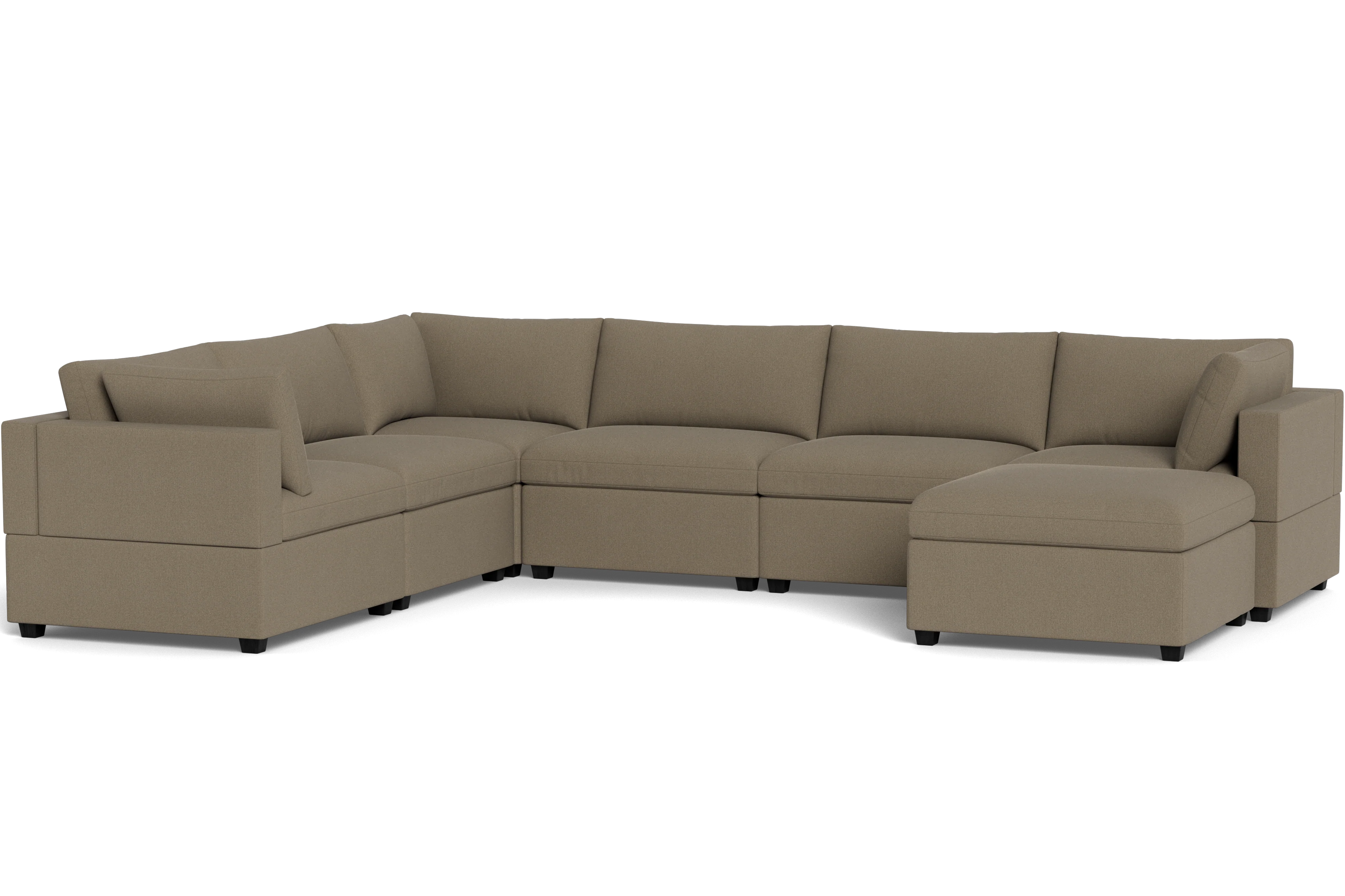 Kova Box Cushion Grand Corner + Ottoman - Image 58