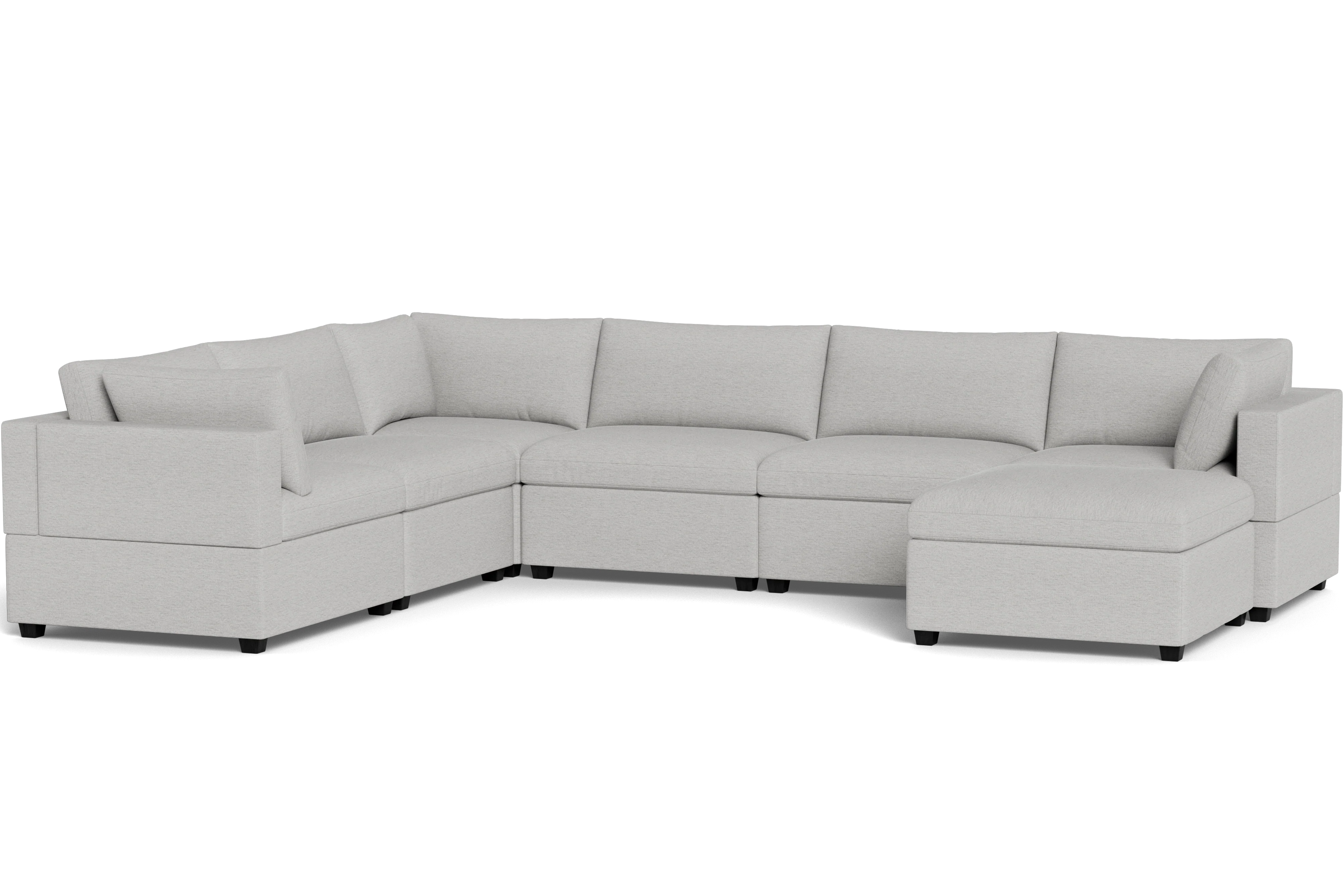 Kova Box Cushion Grand Corner + Ottoman - Image 60