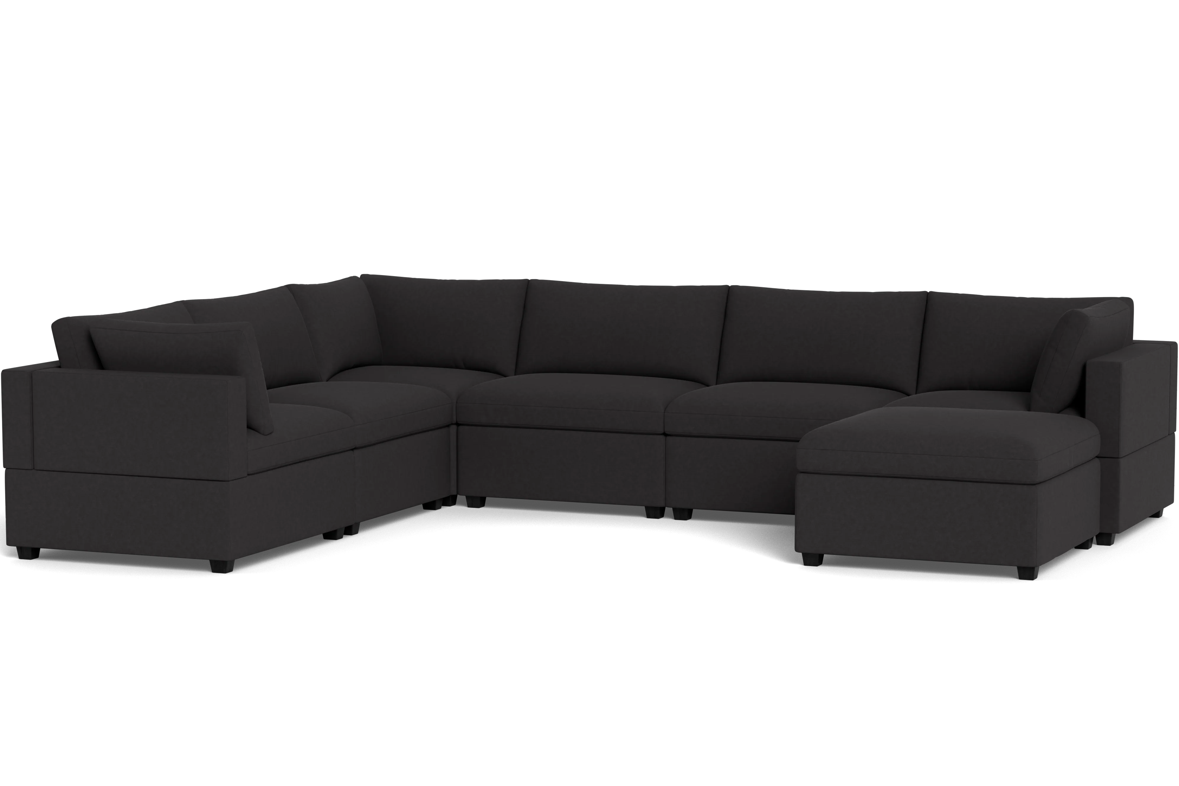 Kova Box Cushion Grand Corner + Ottoman - Image 61