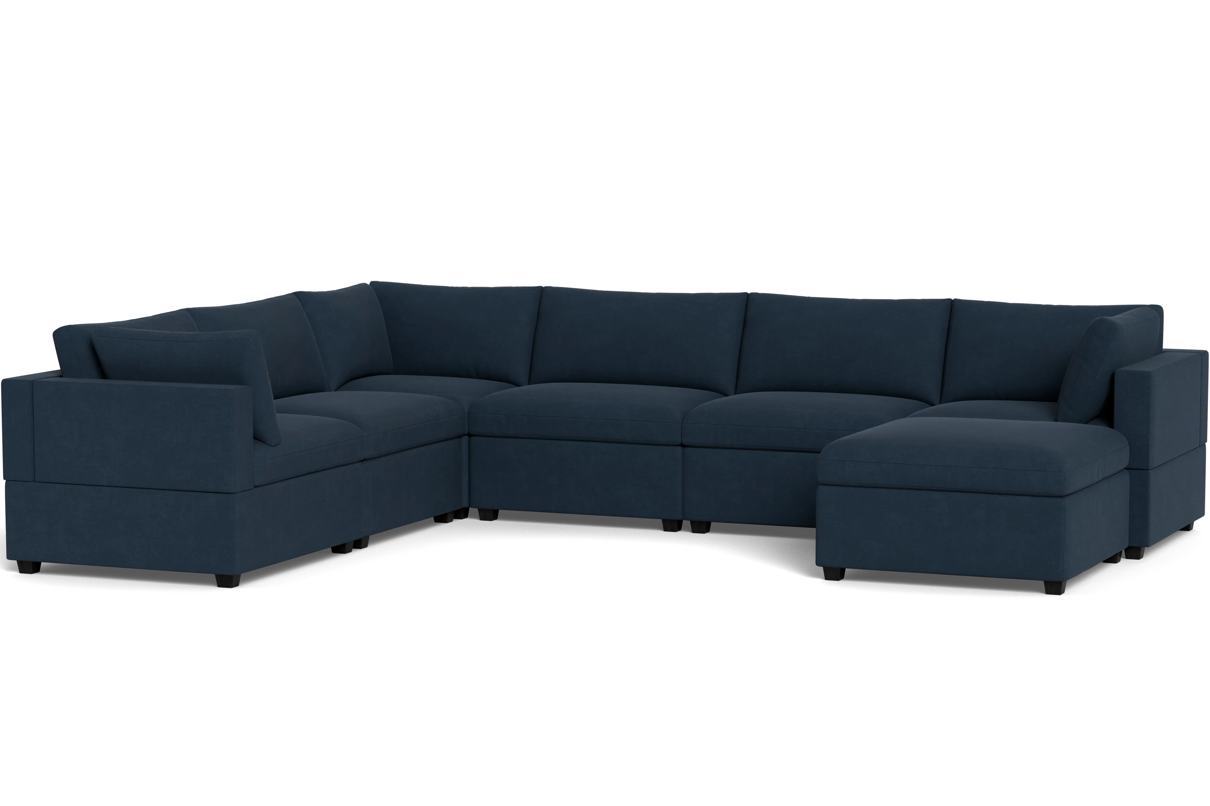 Kova Box Cushion Grand Corner + Ottoman - Image 63