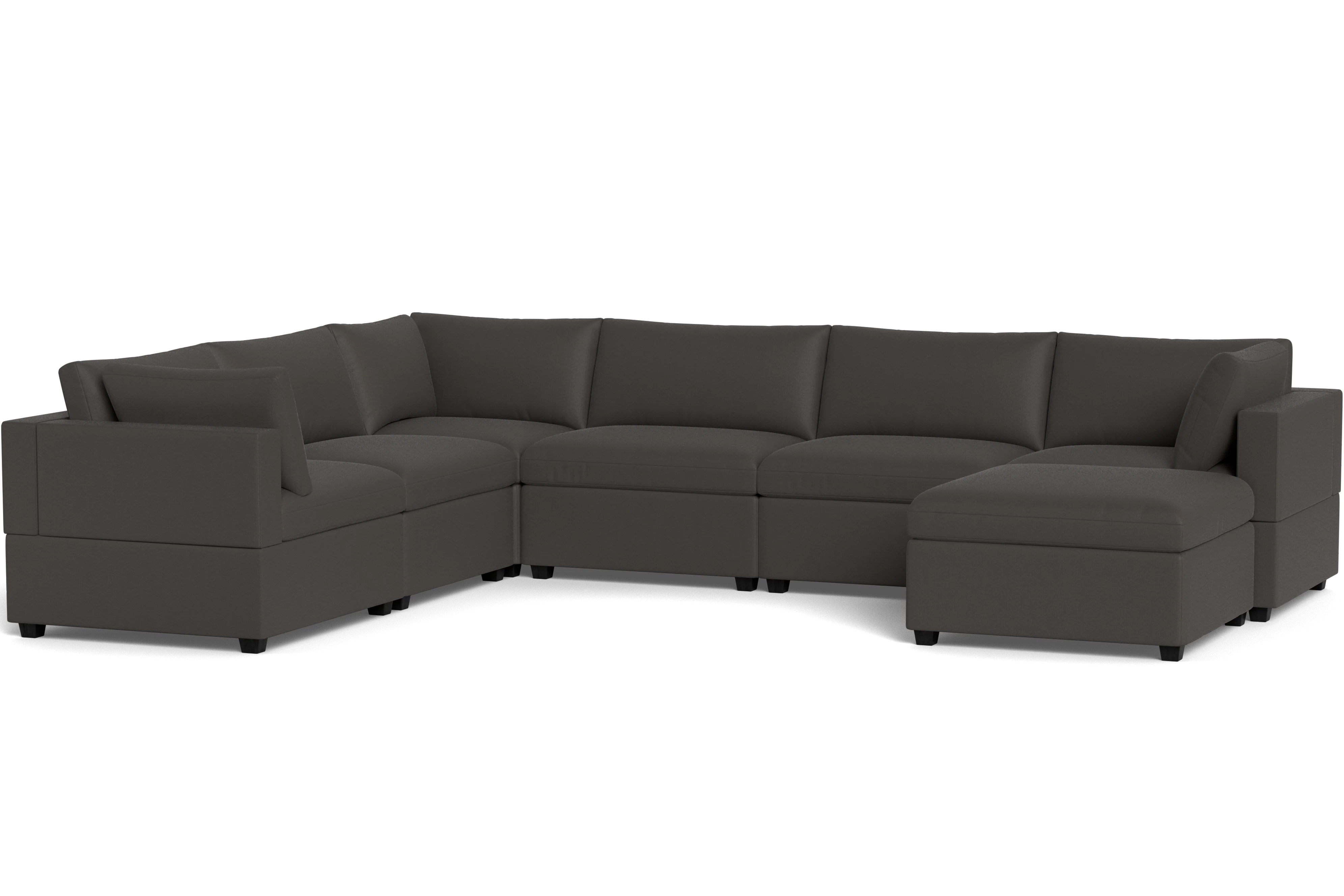 Kova Box Cushion Grand Corner + Ottoman - Image 64