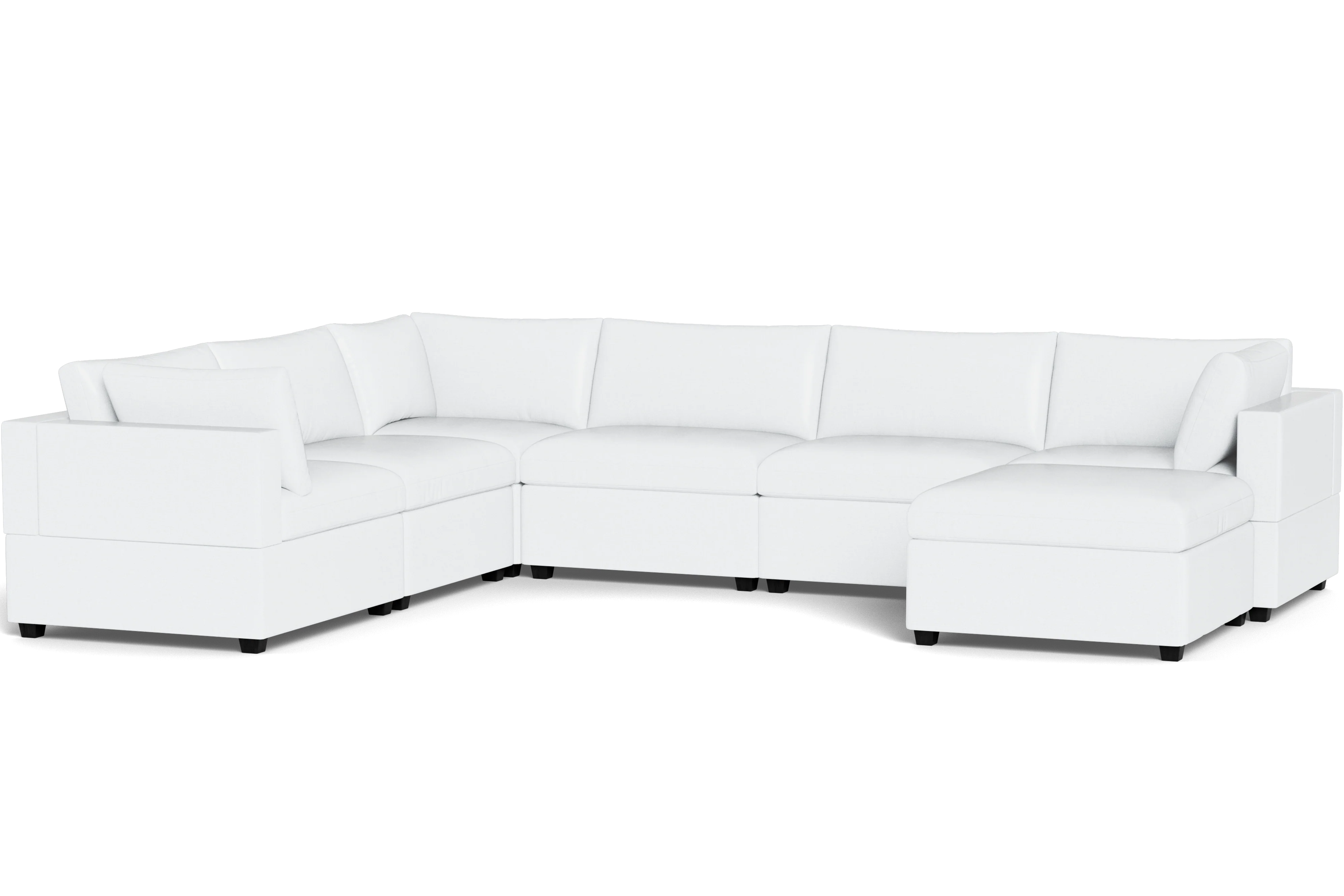Kova Box Cushion Grand Corner + Ottoman - Image 66