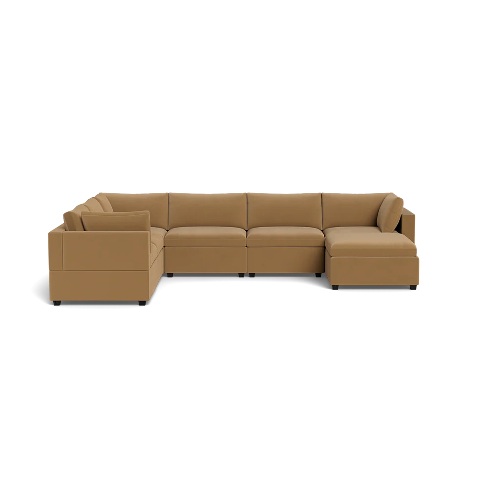 Kova Box Cushion Grand Corner + Ottoman - Image 7