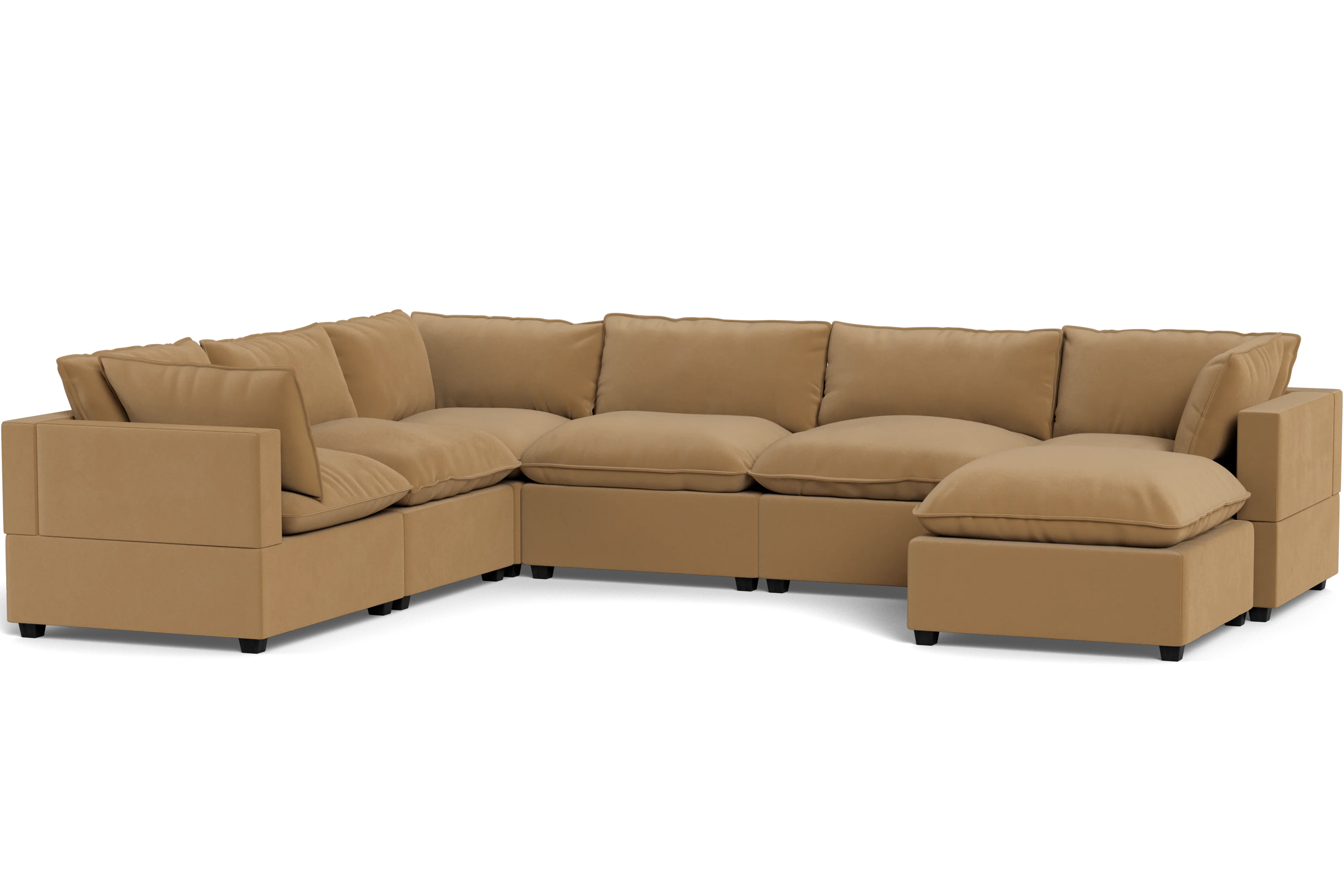 Kova Pillow Cushion Grand Corner + Ottoman - Image 12