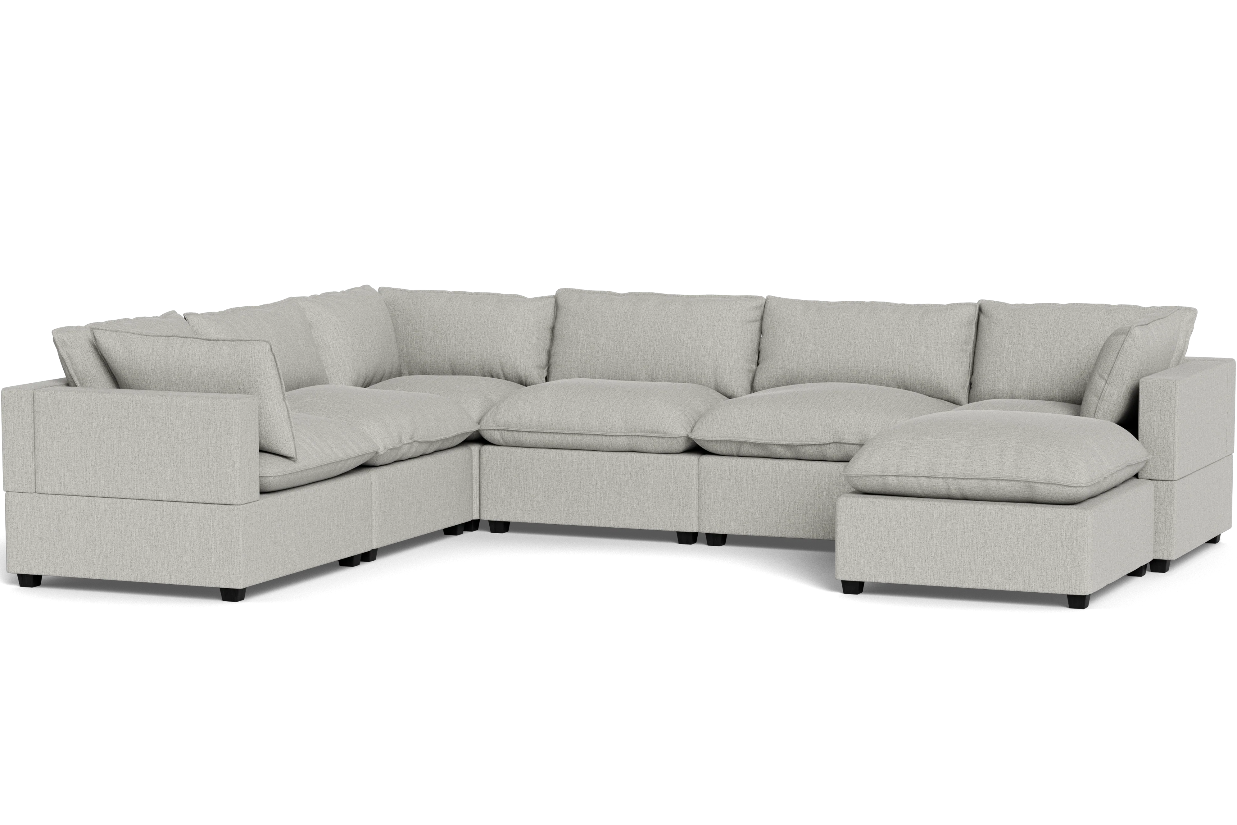 Kova Pillow Cushion Grand Corner + Ottoman - Image 20