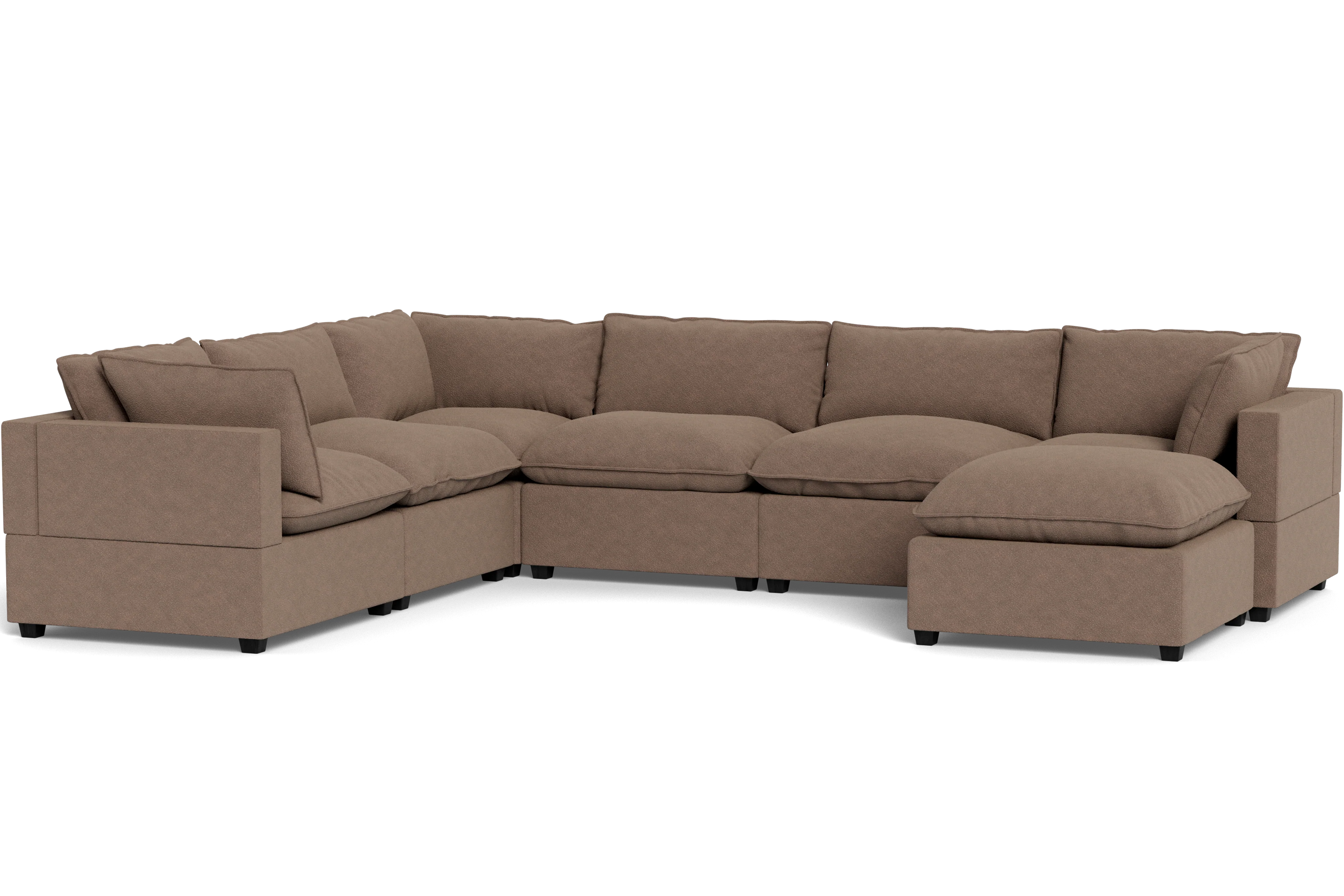 Kova Pillow Cushion Grand Corner + Ottoman - Image 29