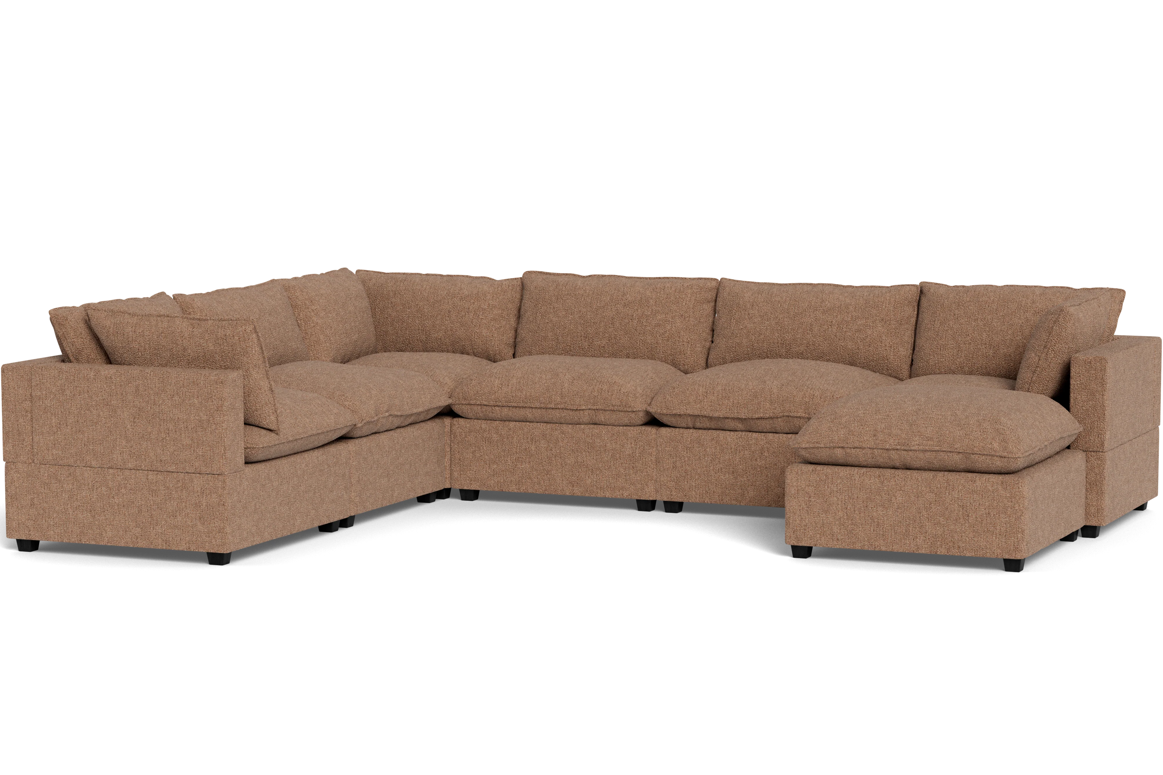 Kova Pillow Cushion Grand Corner + Ottoman - Image 30