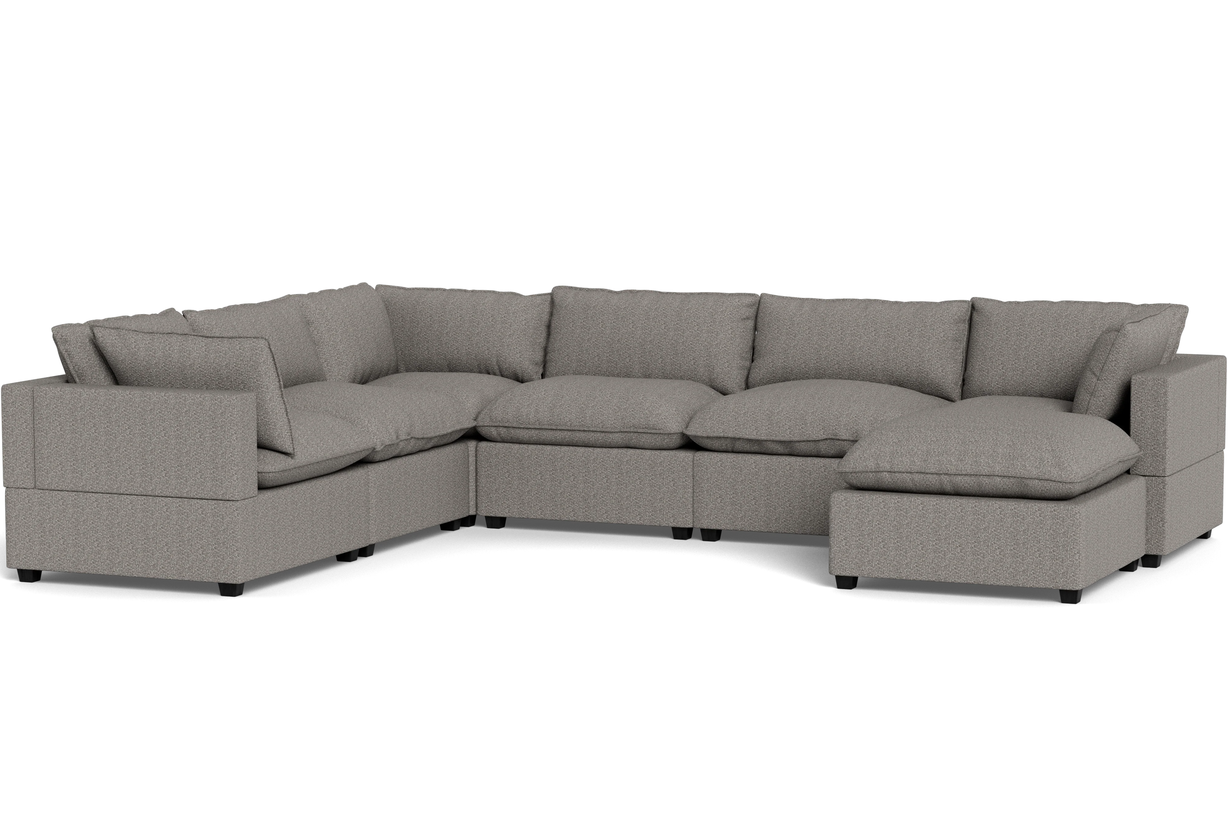 Kova Pillow Cushion Grand Corner + Ottoman - Image 31