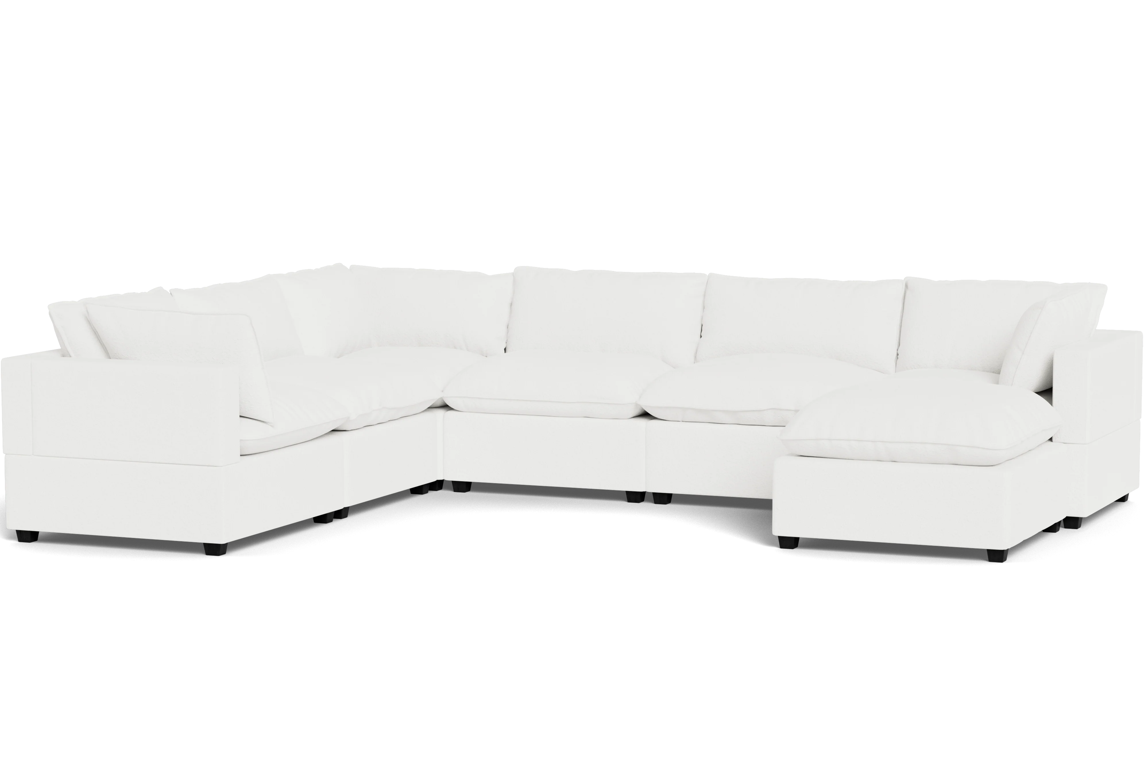 Kova Pillow Cushion Grand Corner + Ottoman - Image 32