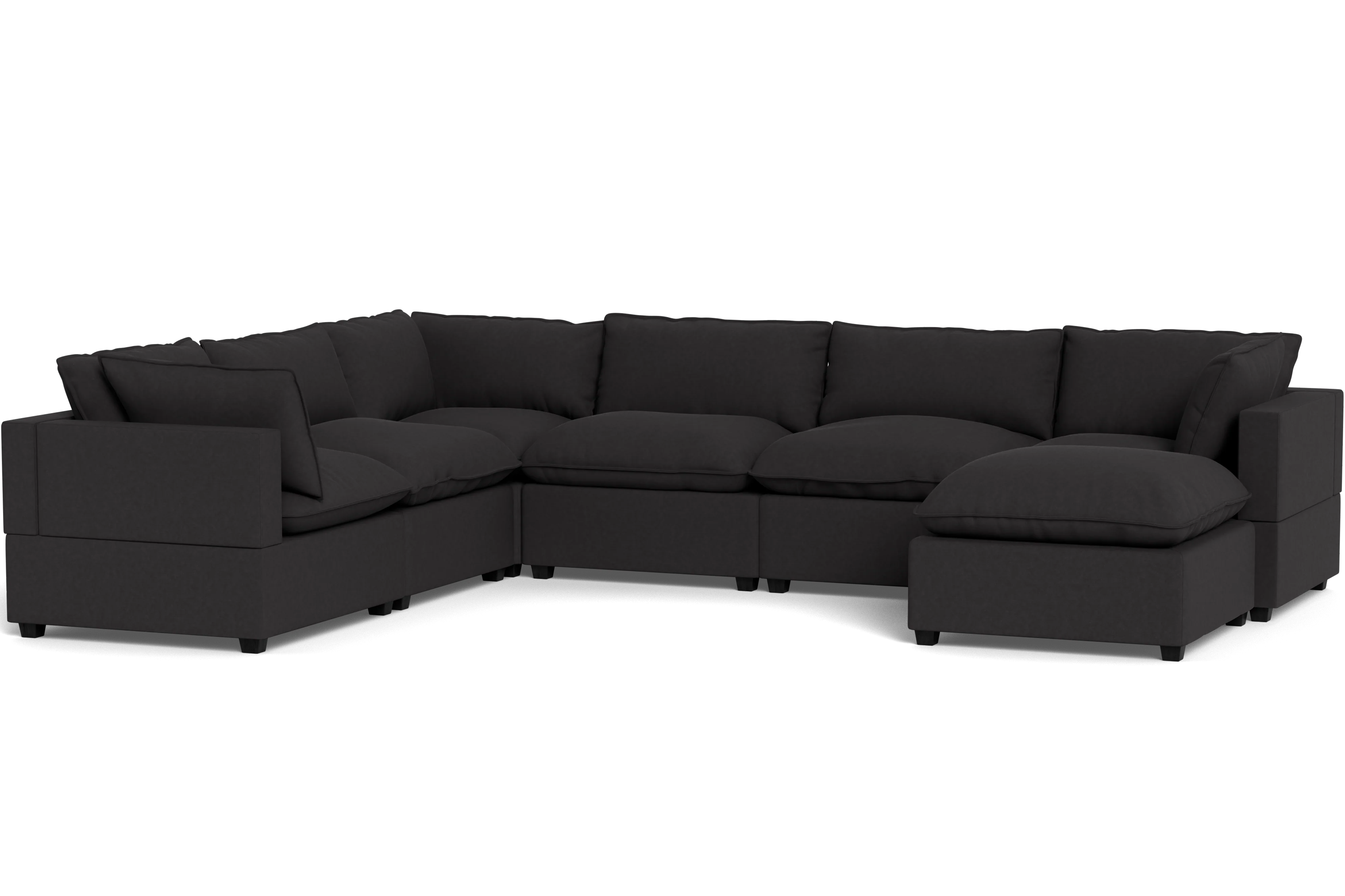 Kova Pillow Cushion Grand Corner + Ottoman - Image 37