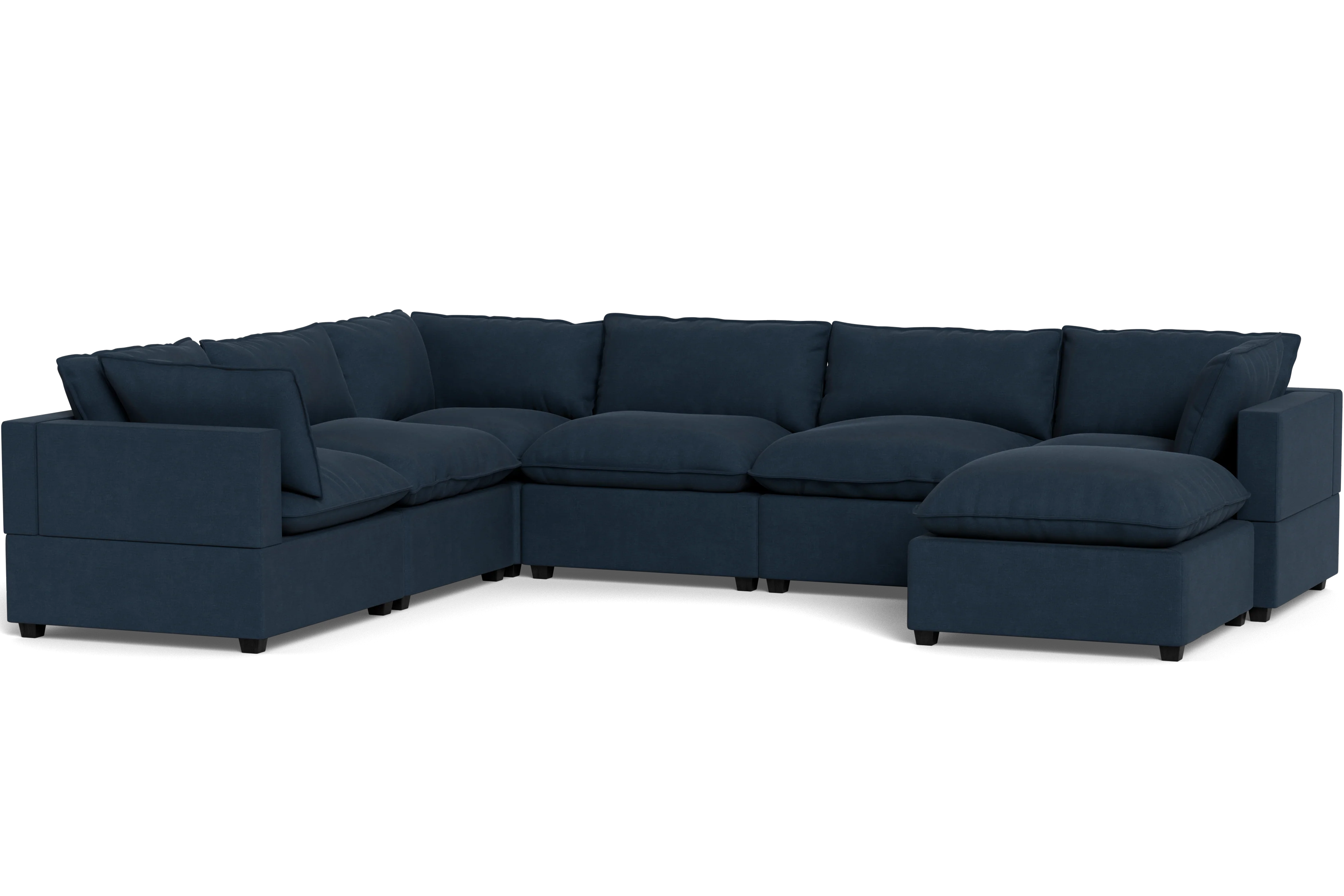 Kova Pillow Cushion Grand Corner + Ottoman - Image 39