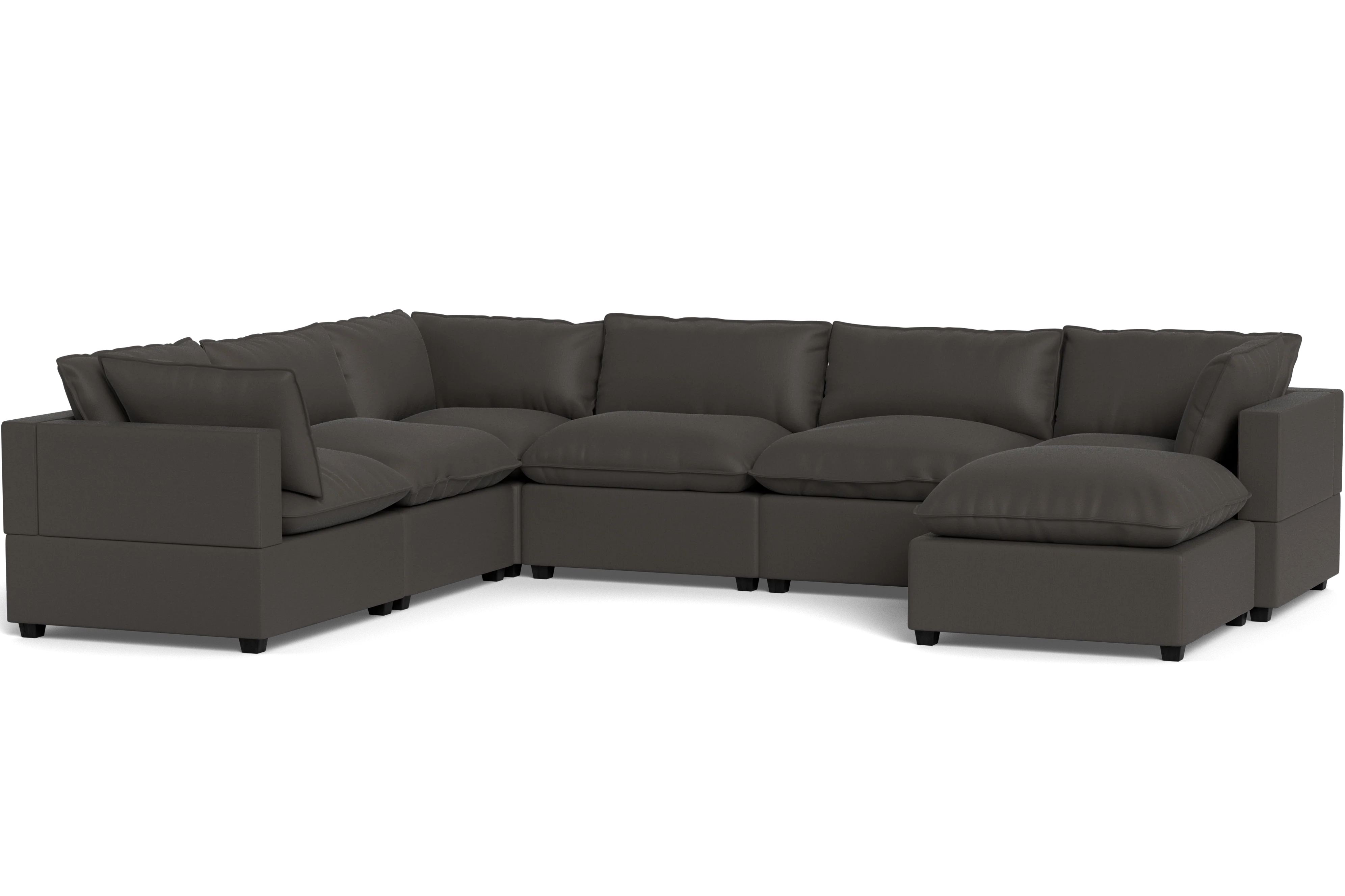 Kova Pillow Cushion Grand Corner + Ottoman - Image 40