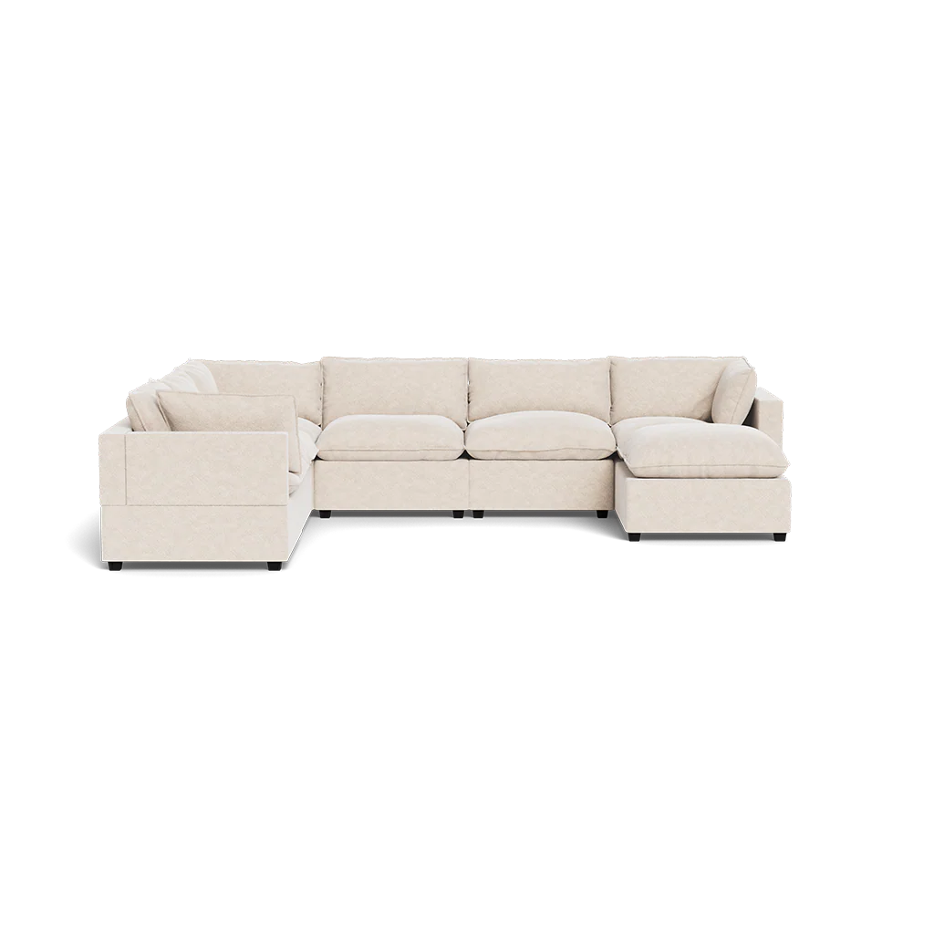 Kova Pillow Cushion Grand Corner + Ottoman - Image 8