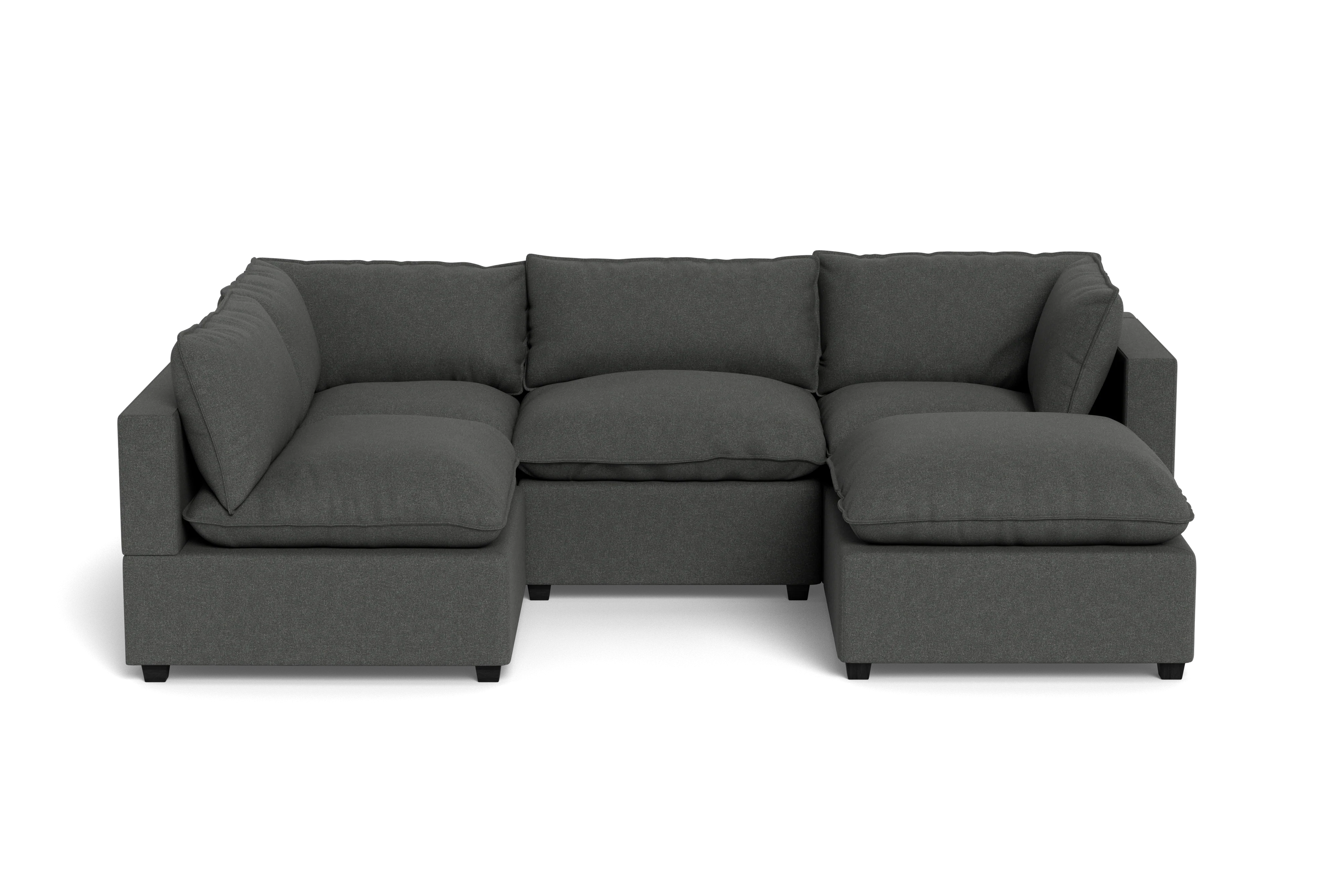 Kova Pillow Cushion L-Shape + Ottoman - Image 46