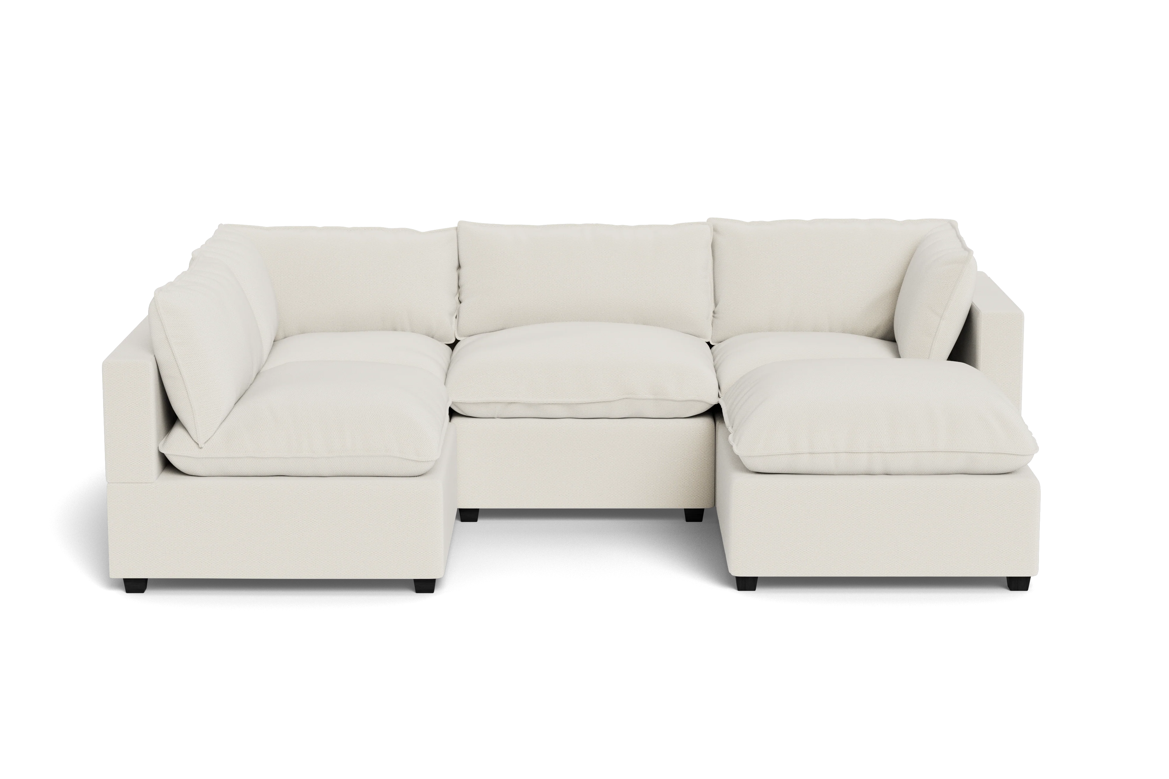 Kova Pillow Cushion L-Shape + Ottoman - Image 49