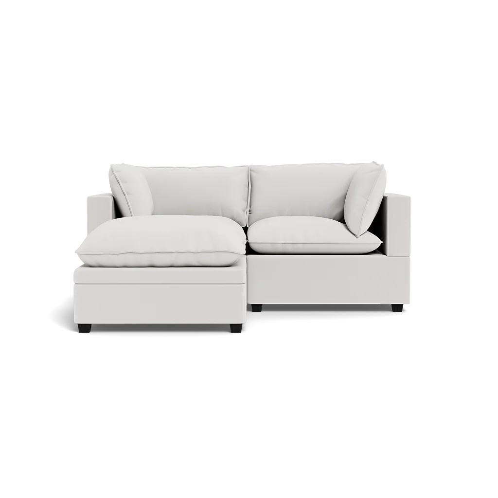 Kova Pillow Cushion Sofa 86" + Ottoman - Image 13