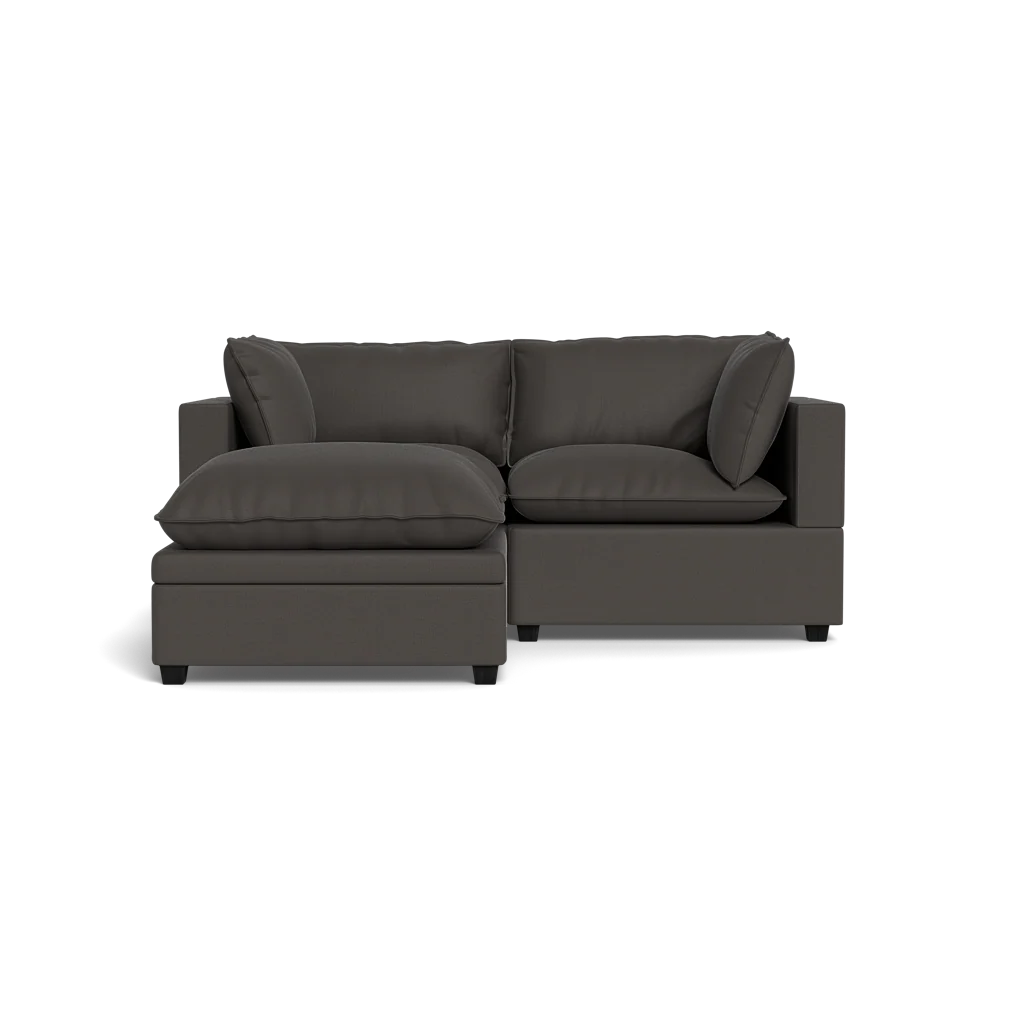 Kova Pillow Cushion Sofa 86" + Ottoman - Image 18