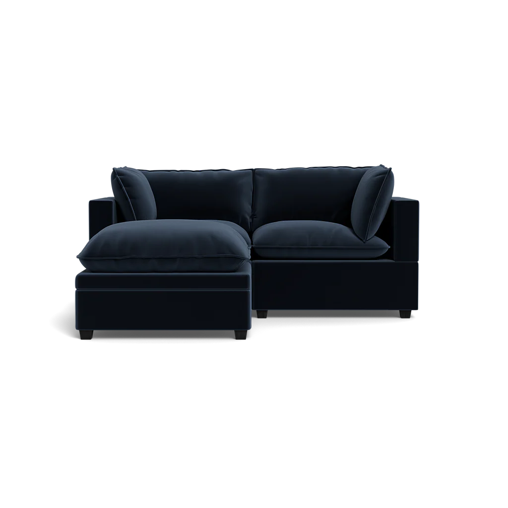 Kova Pillow Cushion Sofa 86" + Ottoman - Image 22