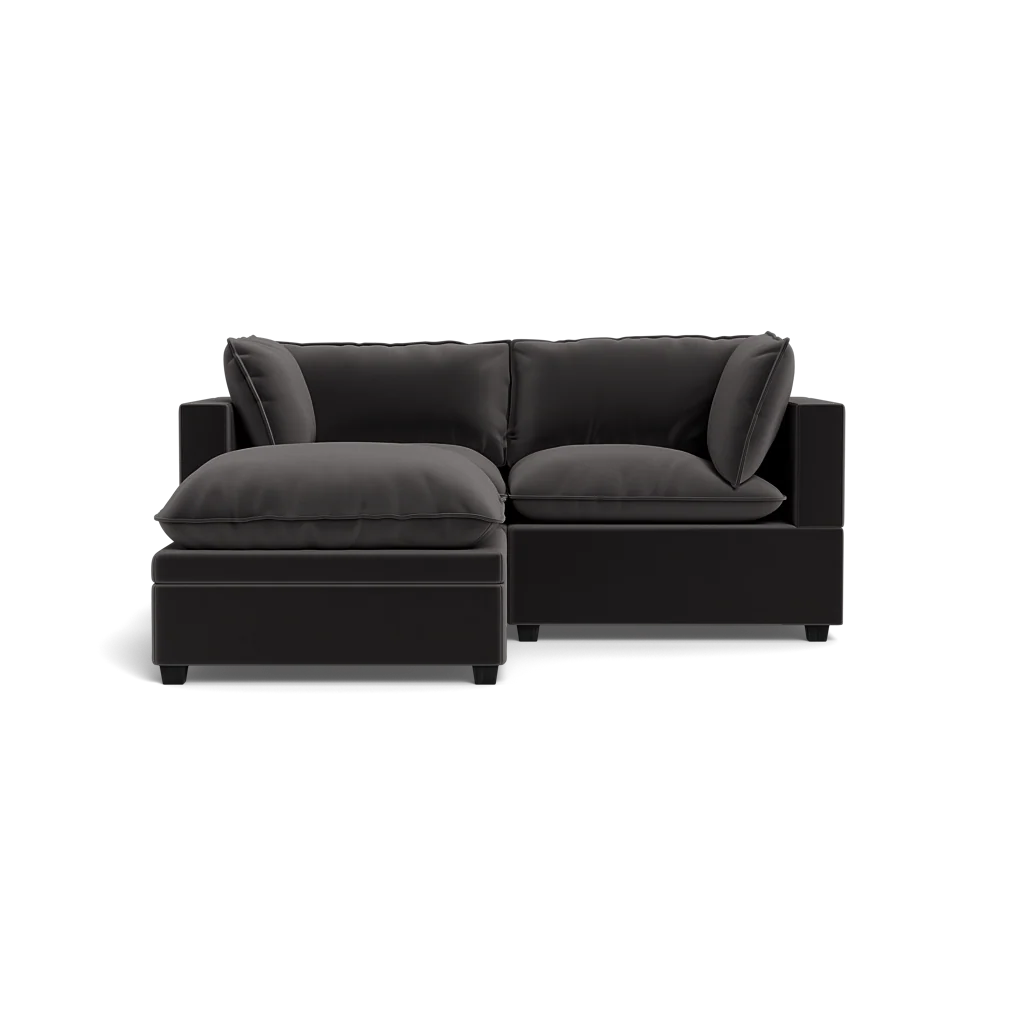 Kova Pillow Cushion Sofa 86" + Ottoman - Image 24