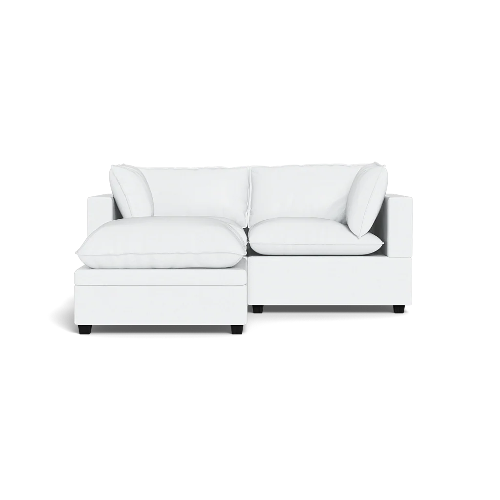 Kova Pillow Cushion Sofa 86" + Ottoman - Image 32