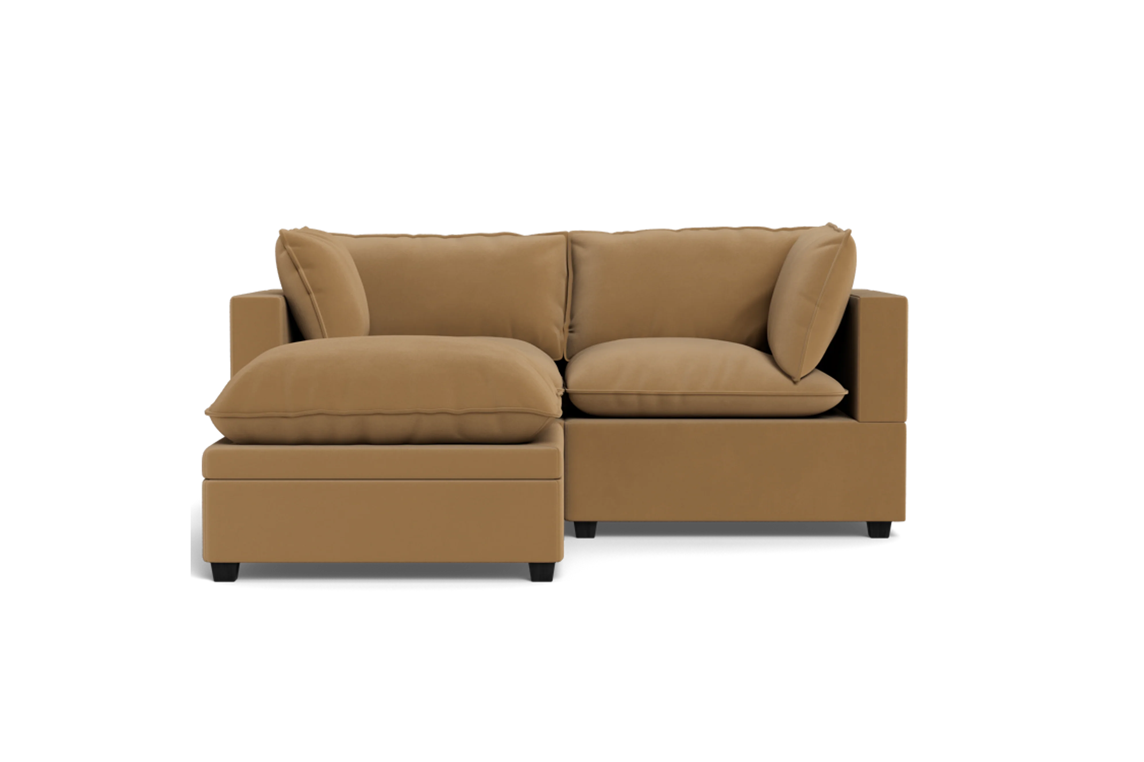 Kova Pillow Cushion Sofa 86" + Ottoman - Image 36