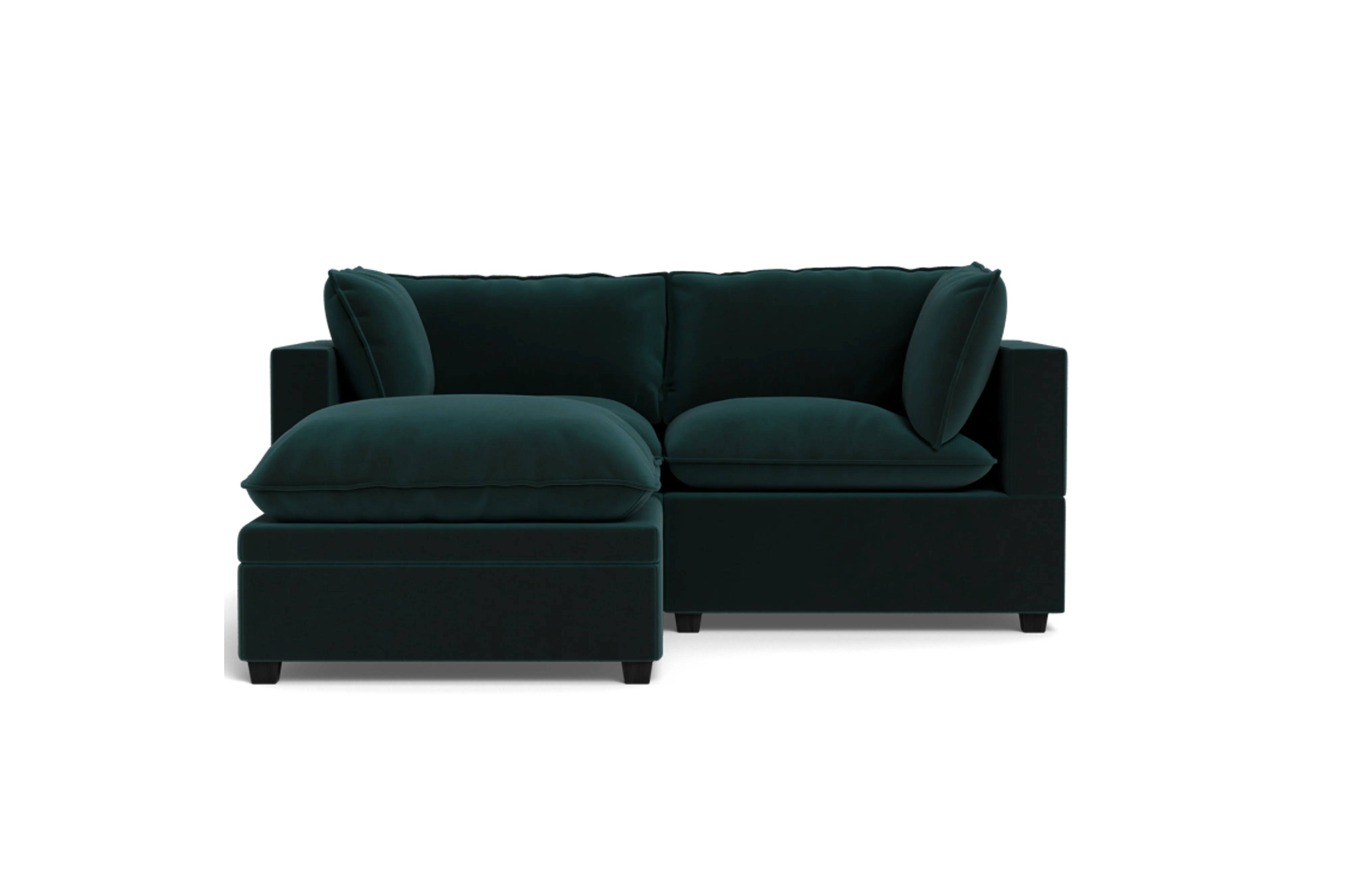 Kova Pillow Cushion Sofa 86" + Ottoman - Image 38