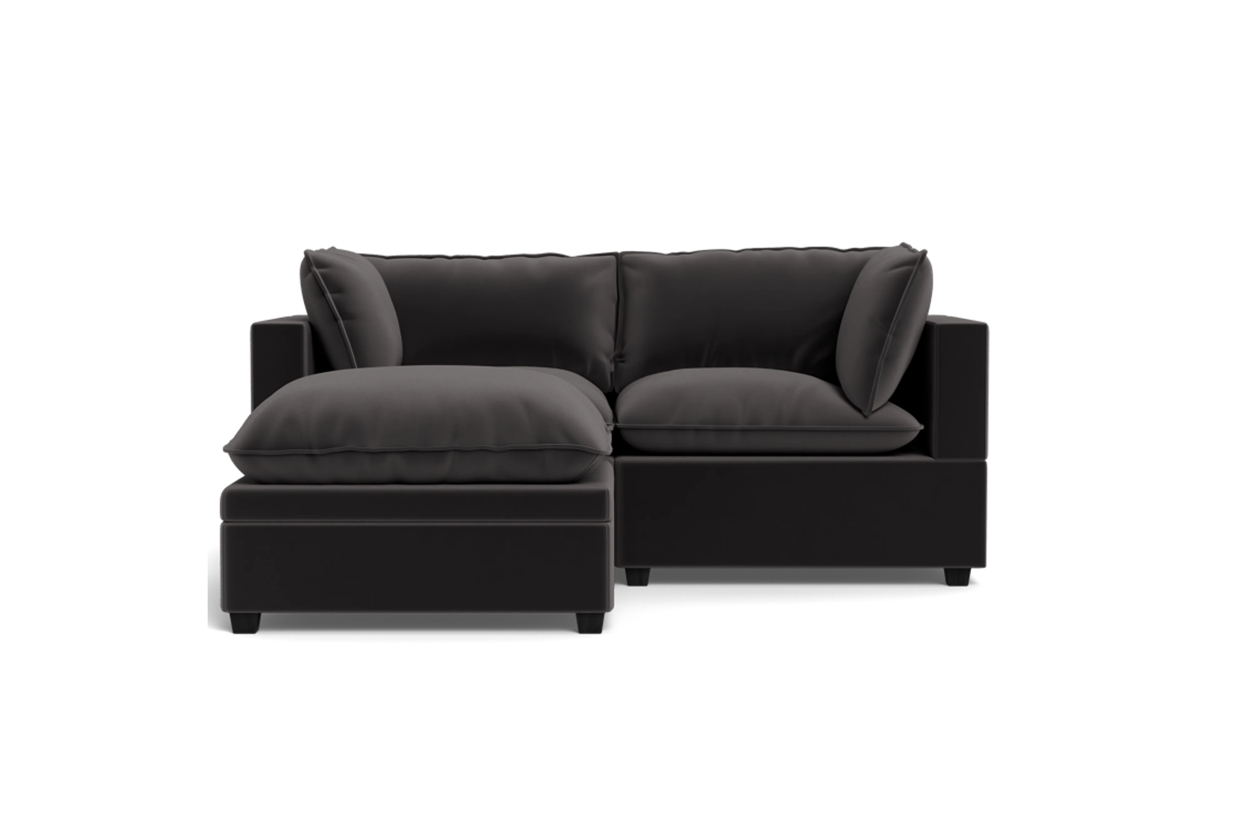 Kova Pillow Cushion Sofa 86" + Ottoman - Image 41