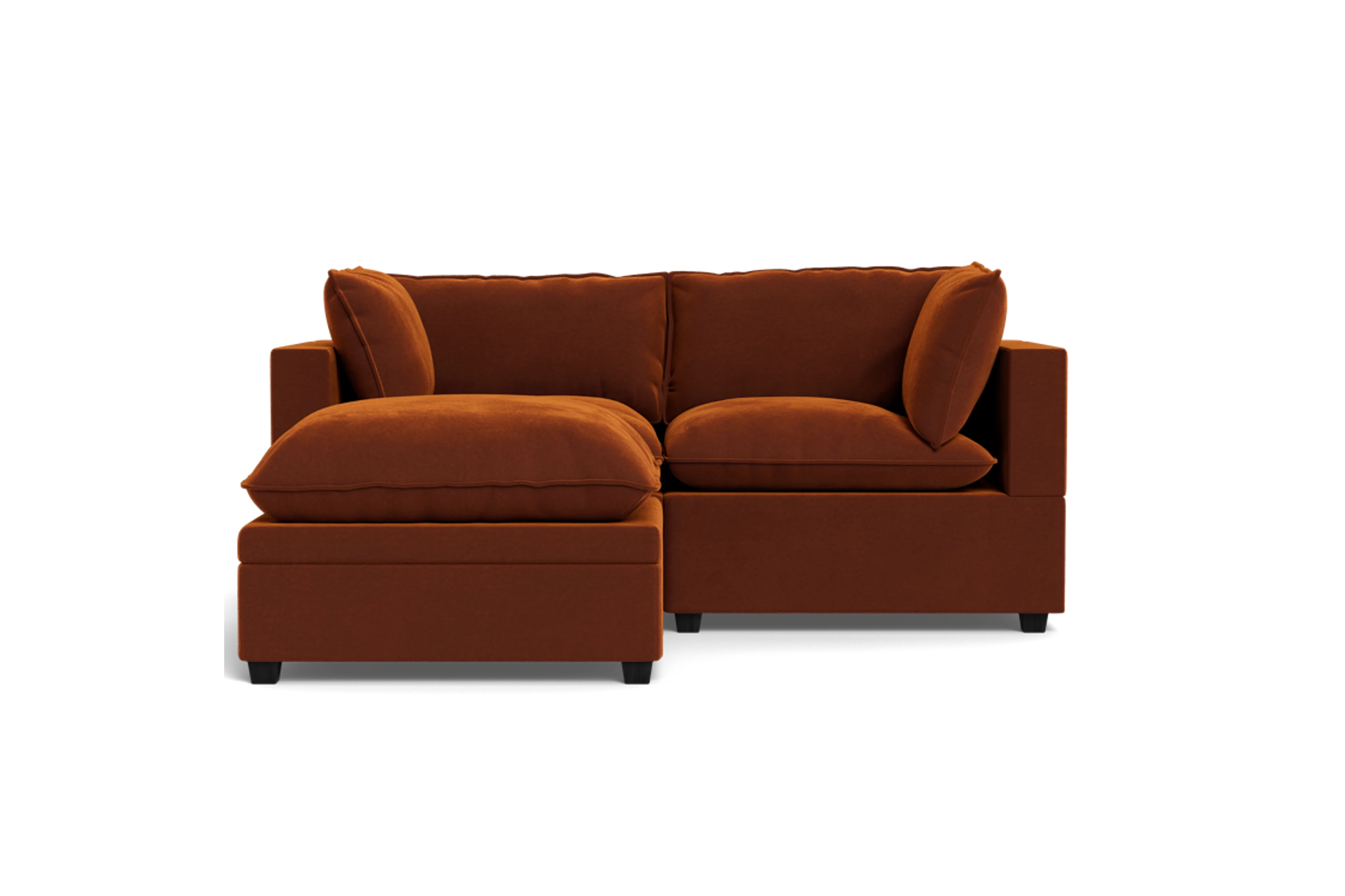 Kova Pillow Cushion Sofa 86" + Ottoman - Image 42