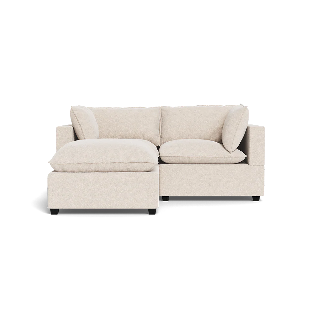 Kova Pillow Cushion Sofa 86" + Ottoman - Image 8
