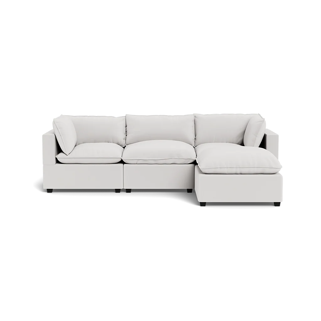 Kova Pillow Cushion Sofa 122" + Ottoman - Image 13