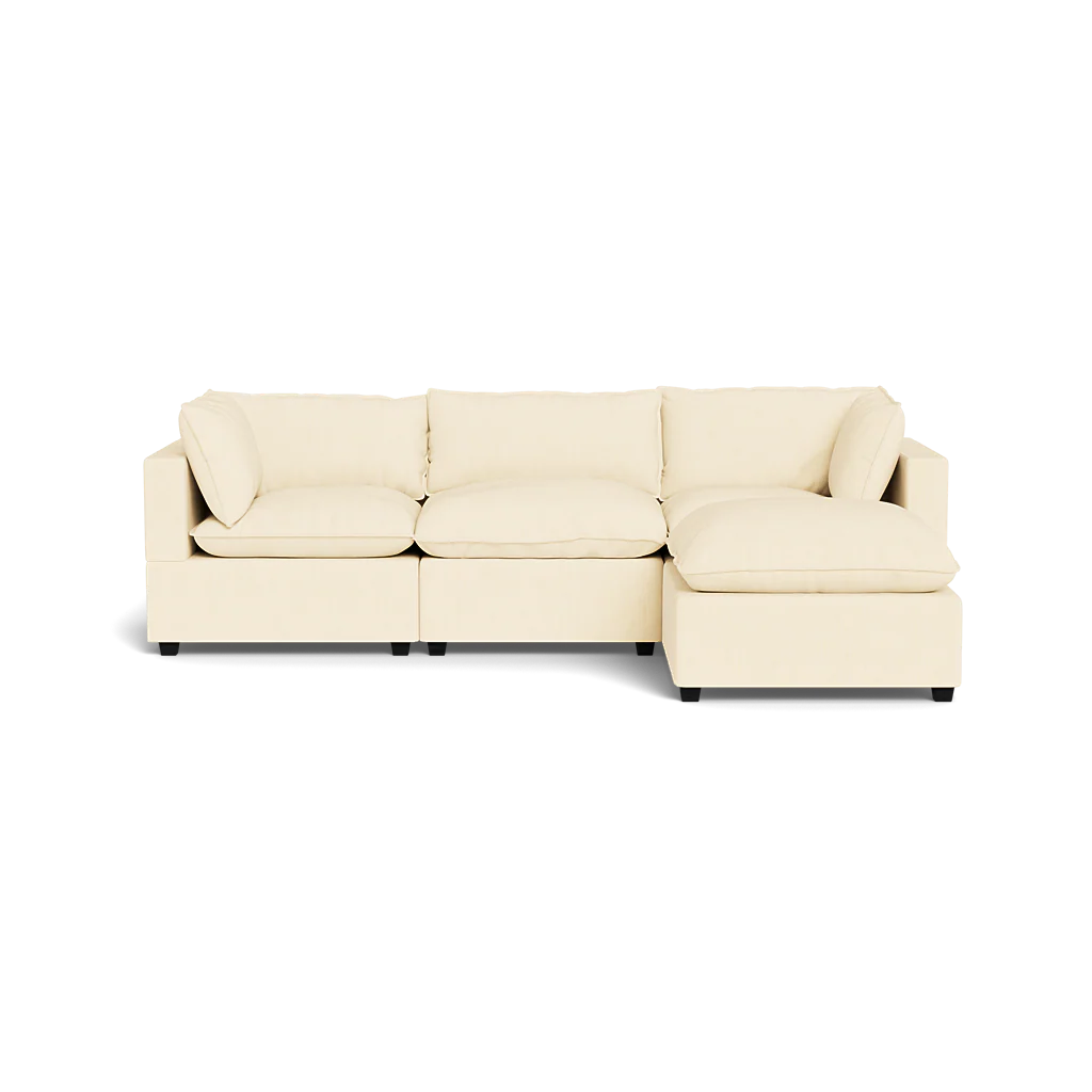 Kova Pillow Cushion Sofa 122" + Ottoman - Image 14