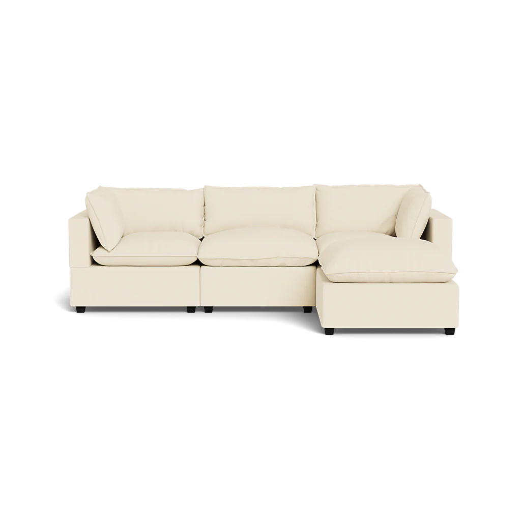 Kova Pillow Cushion Sofa 122" + Ottoman - Image 17