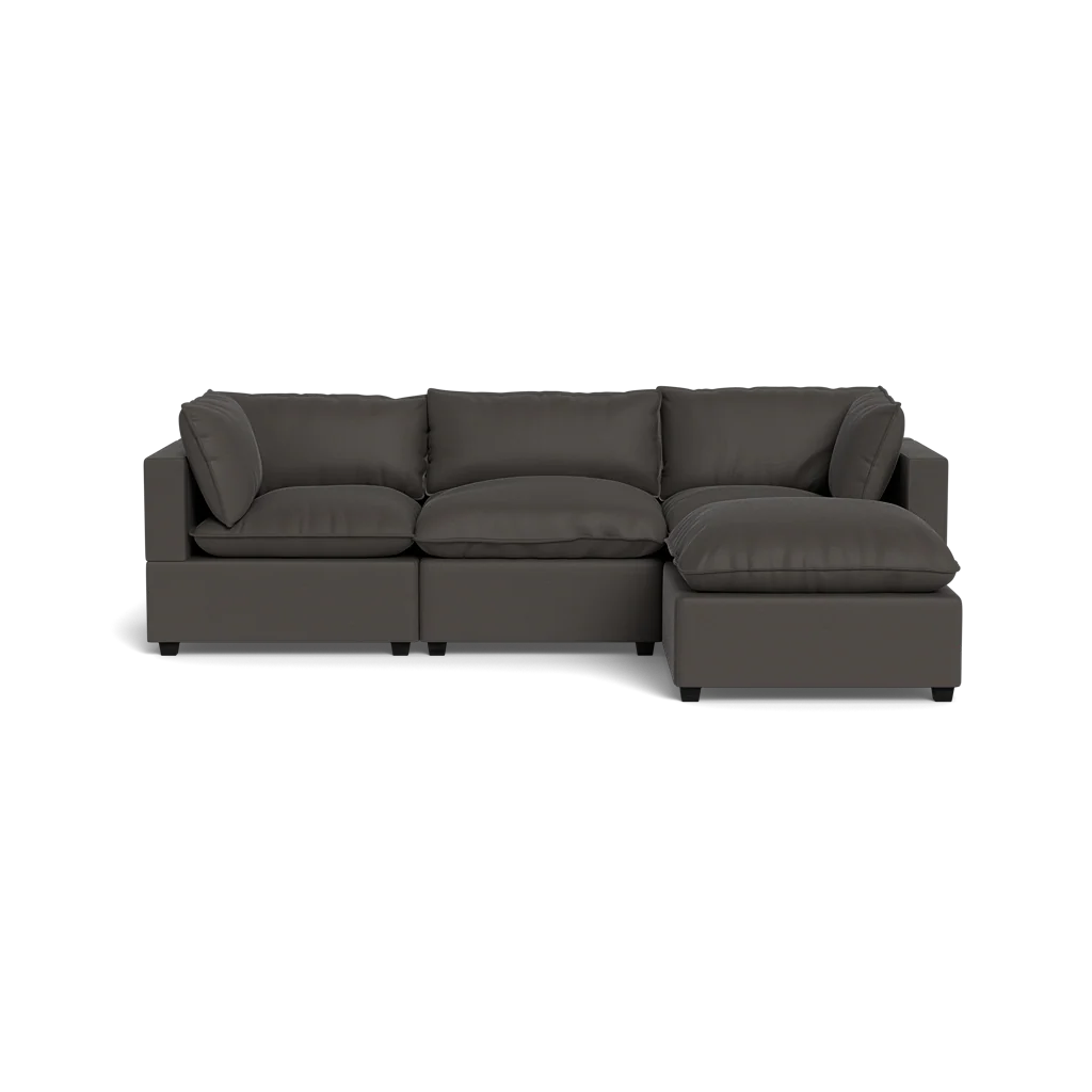 Kova Pillow Cushion Sofa 122" + Ottoman - Image 18