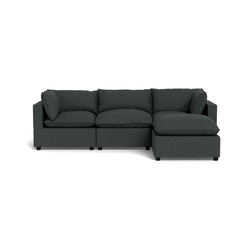 Kova Pillow Cushion Sofa 122" + Ottoman - Image 21