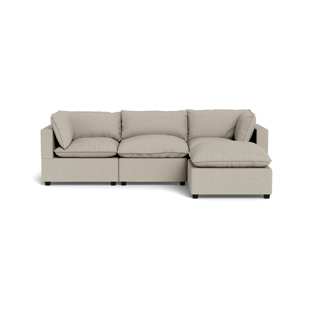 Kova Pillow Cushion Sofa 122" + Ottoman - Image 23