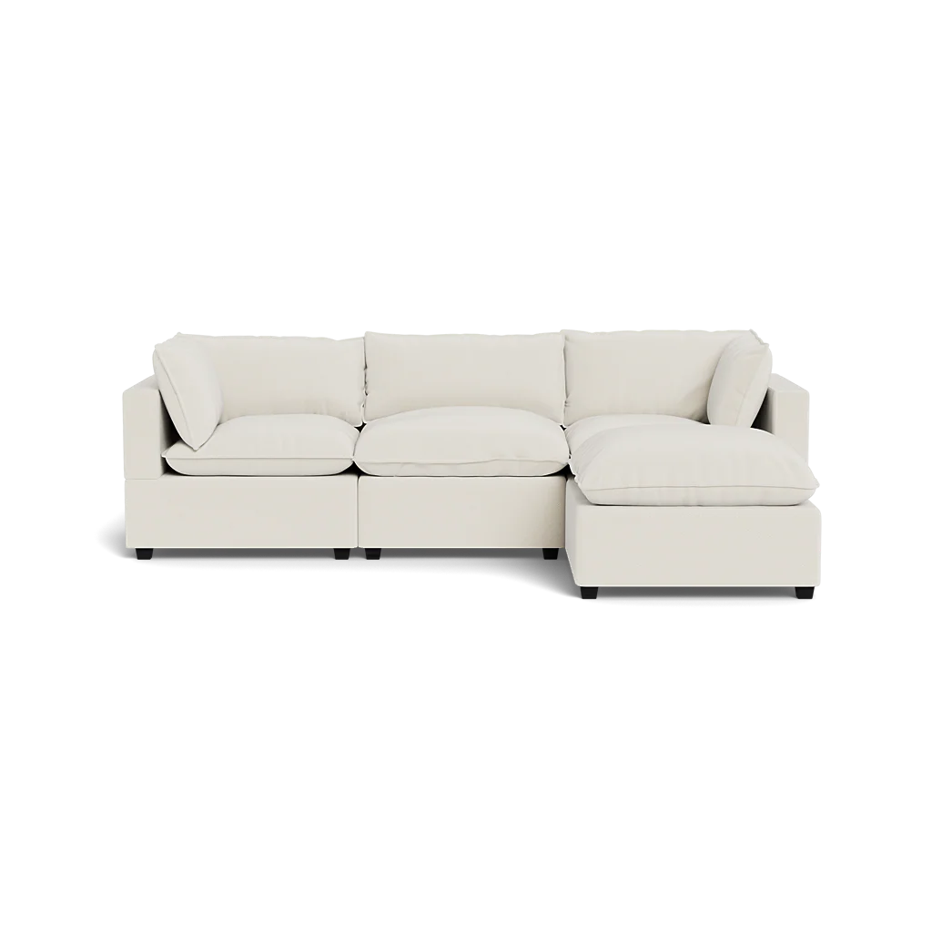 Kova Pillow Cushion Sofa 122" + Ottoman - Image 25