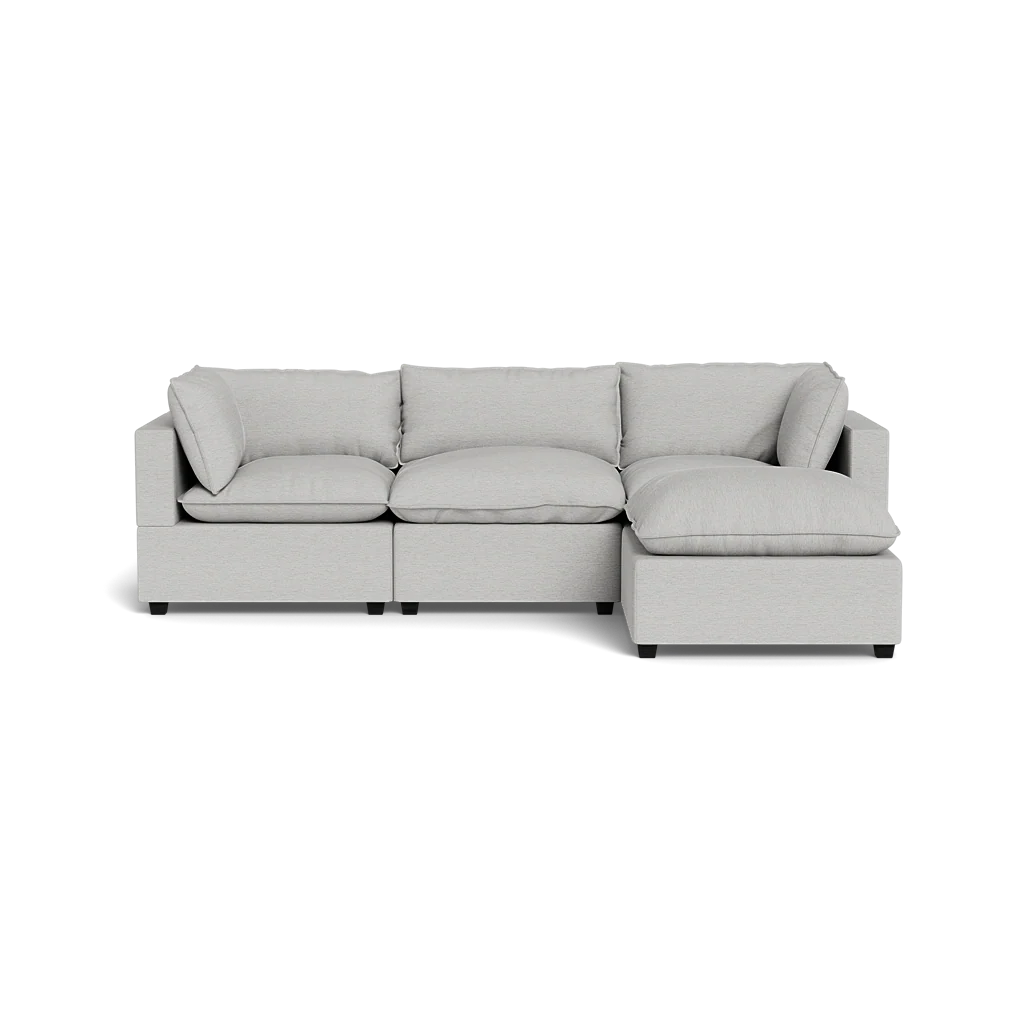 Kova Pillow Cushion Sofa 122" + Ottoman - Image 26