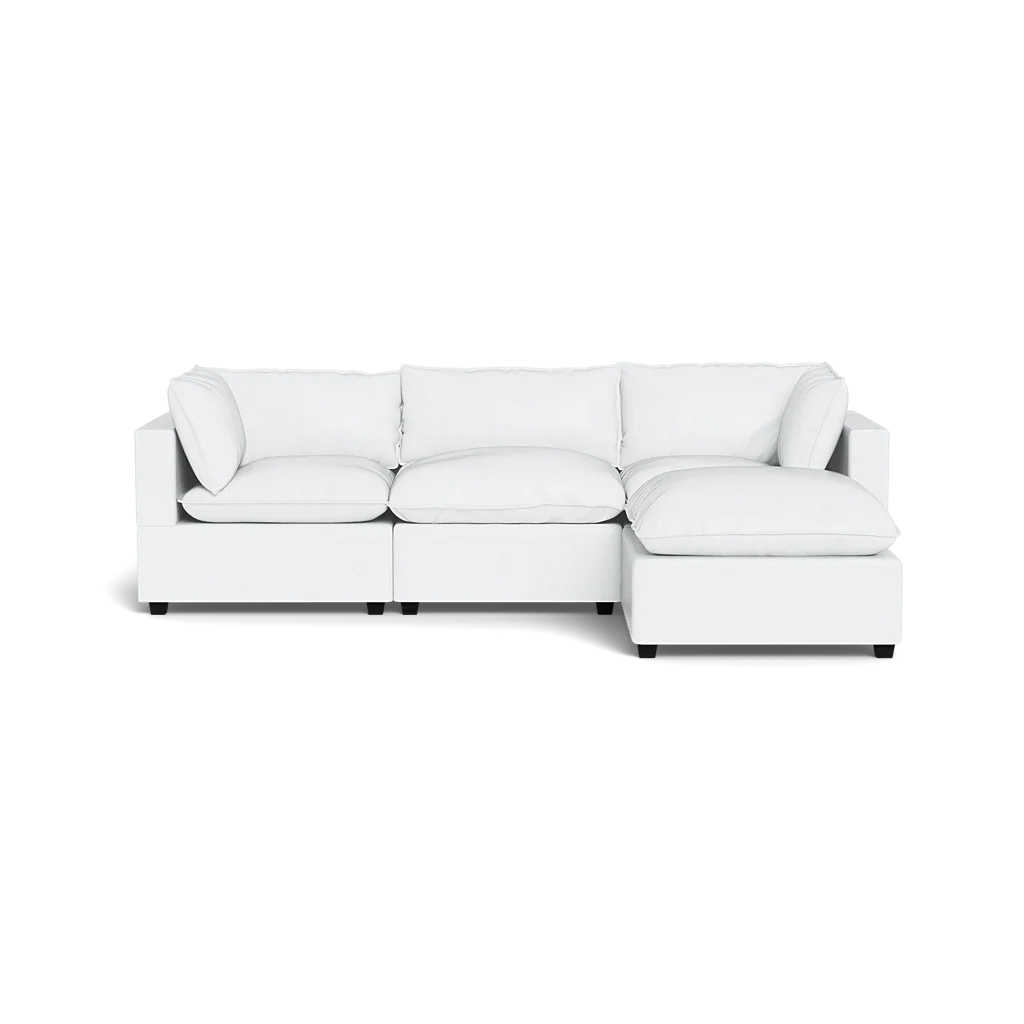 Kova Pillow Cushion Sofa 122" + Ottoman - Image 32