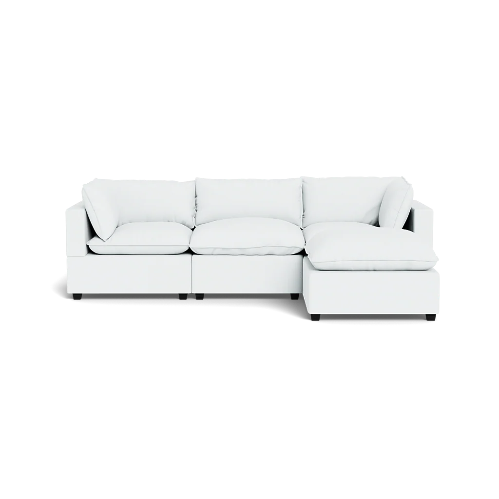 Kova Pillow Cushion Sofa 122" + Ottoman - Image 34